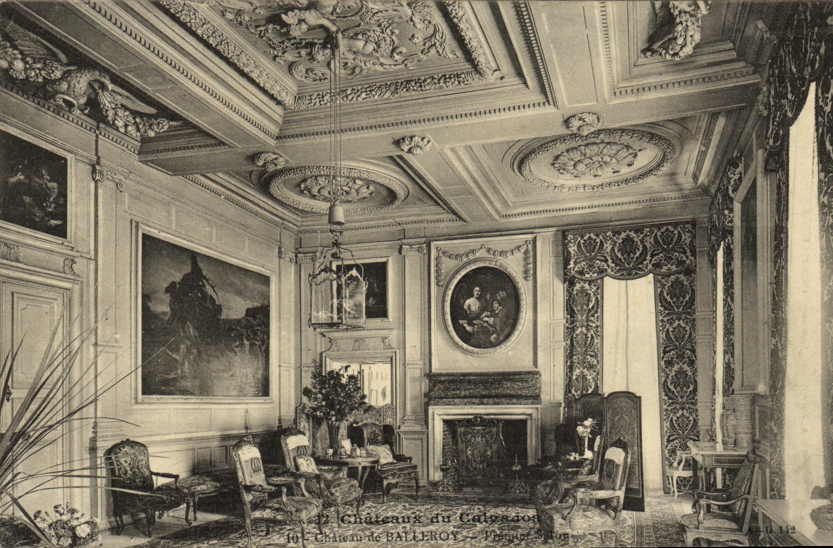 CPA Chateau du Calvados Chateau de Balleroy 