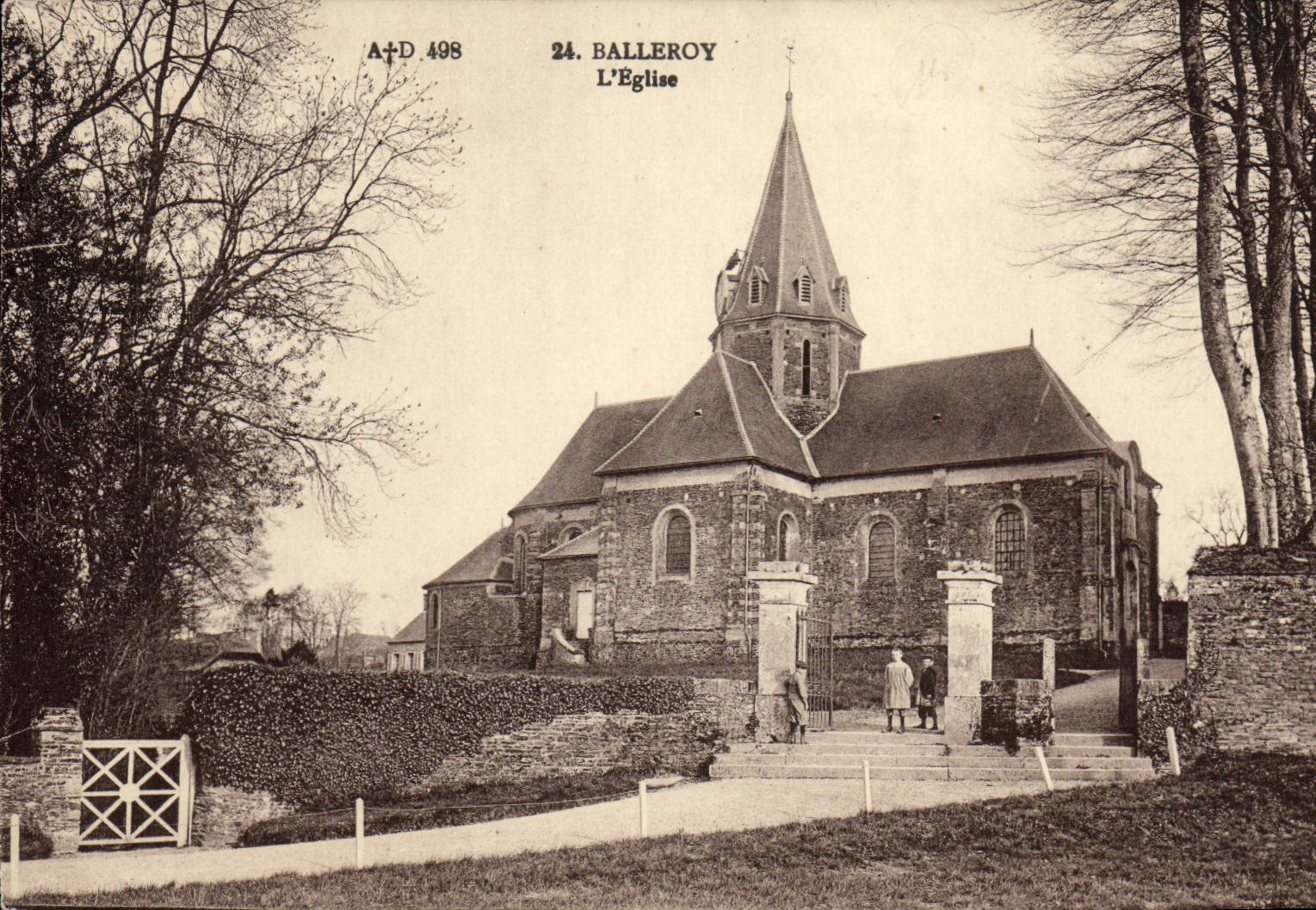 CPA Balleroy L Eglise