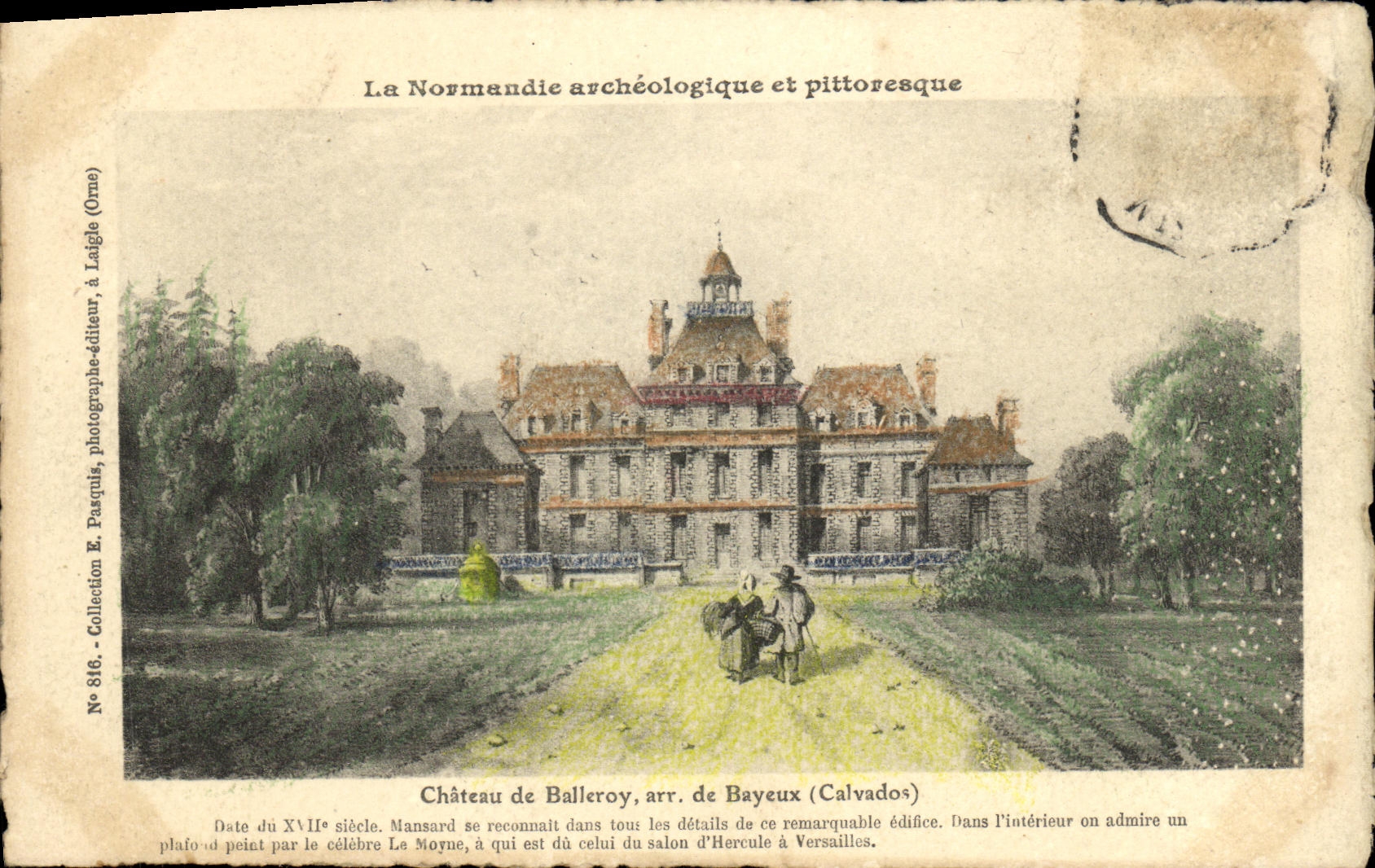 CPA Chateau de Balleroy arr de Bayeux