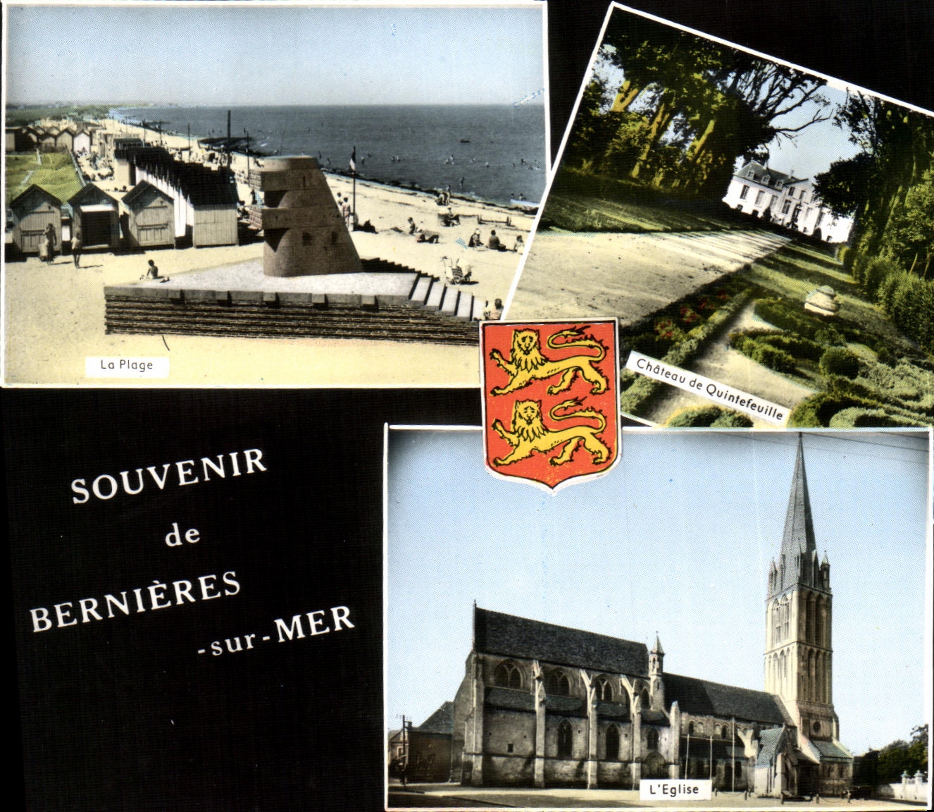 CPM Souvenir de Bernieres sur Mer 