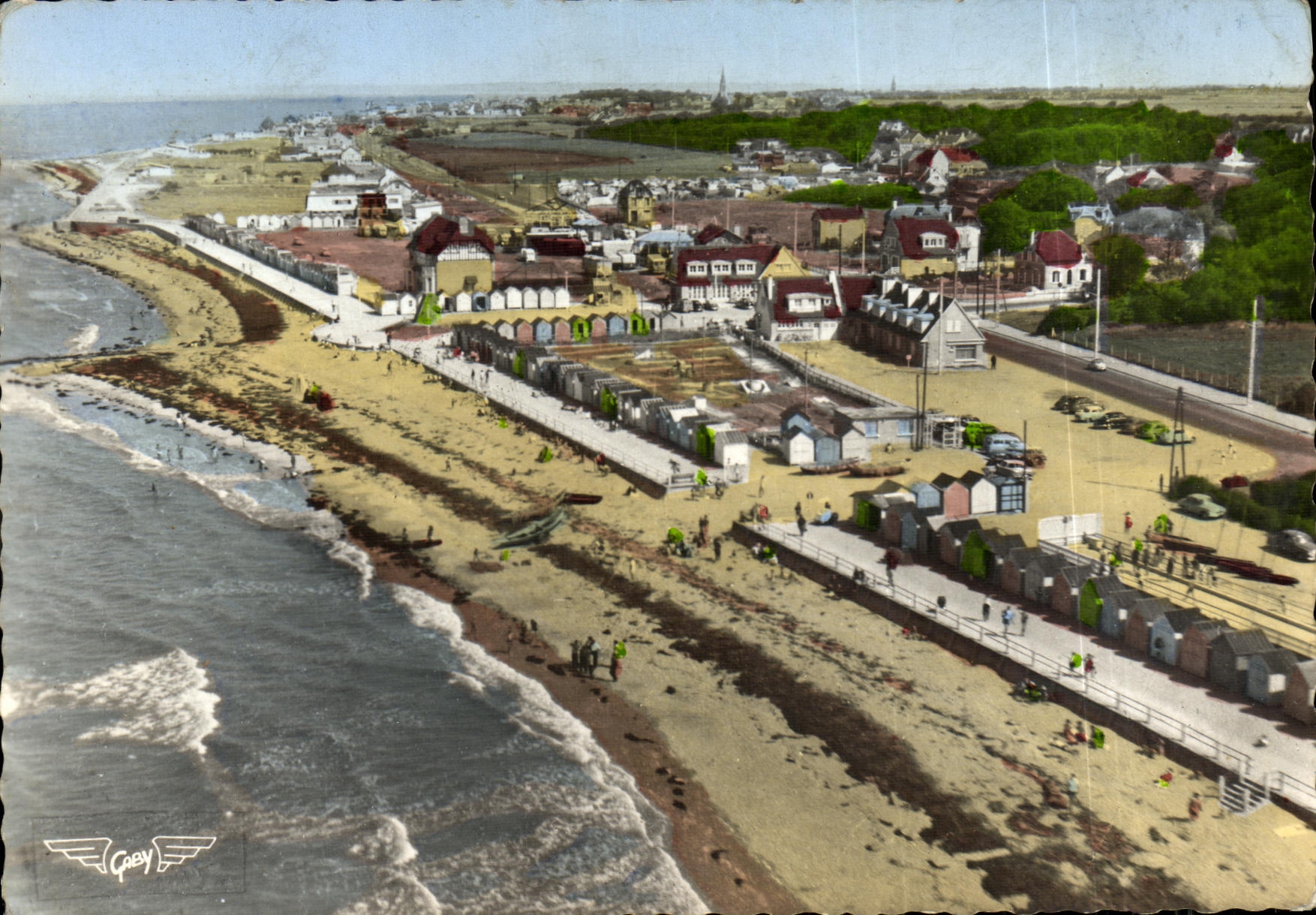CPM Bernieres sur Mer La Plage