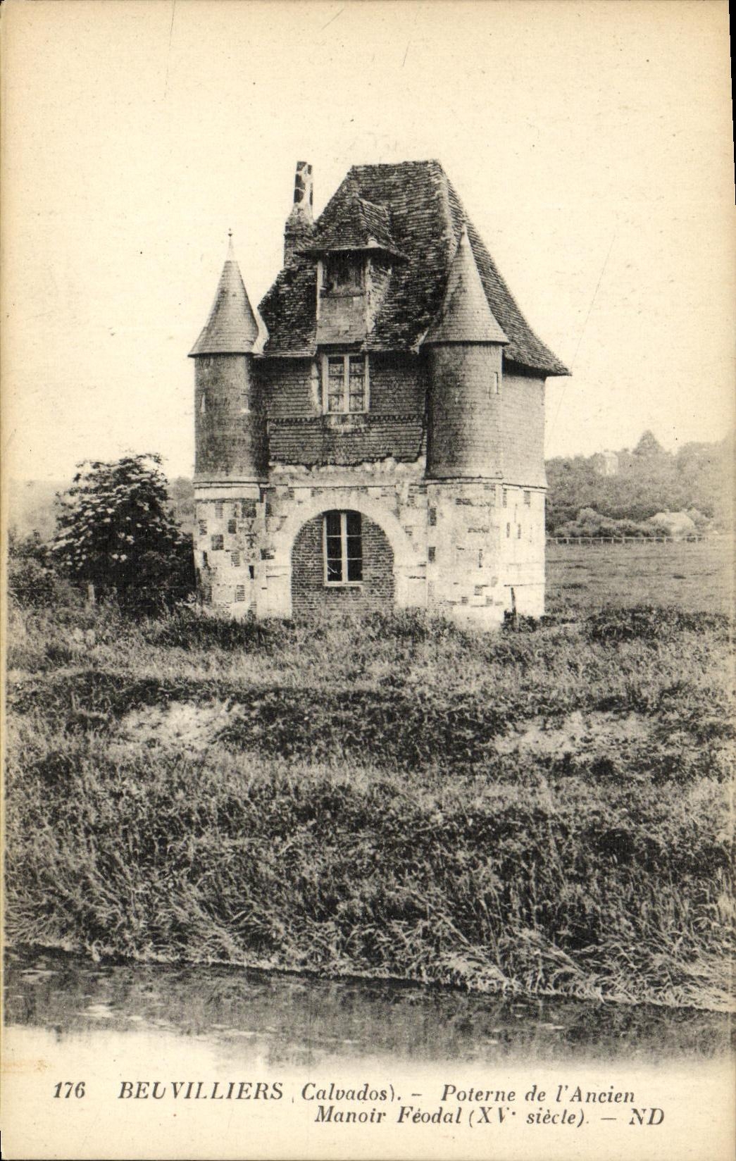 CPA Beuvillers Poterne de l Ancien Manoir Feodal