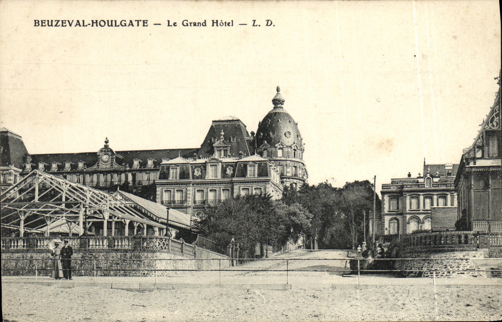CPA Beuzeval Houlgate Le Grand Hotel 