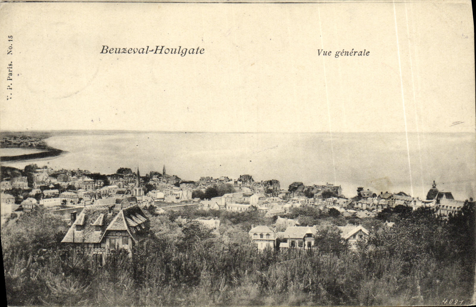 CPA Beuzeval Houlgate Vue generale