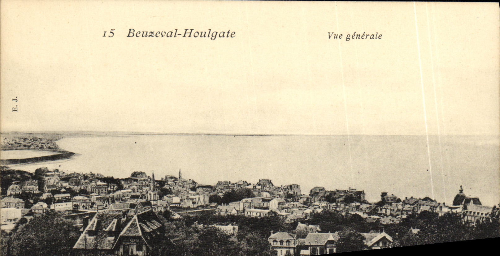 CPA Beuzeval Houlgate Vue generale