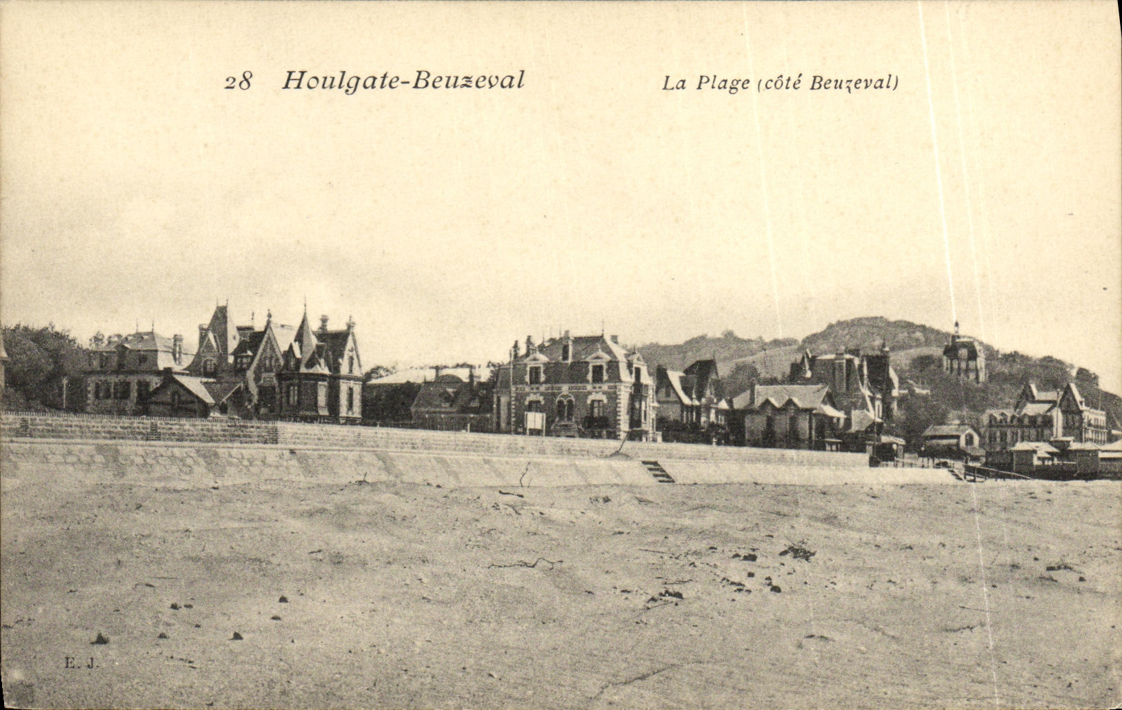 CPA Beuzeval Houlgate La Plage 