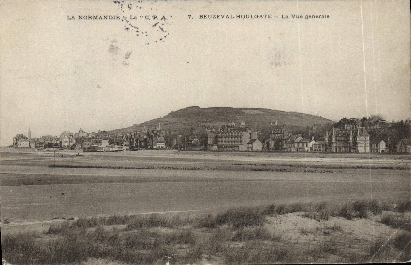 CPA Beuzeval Houlgate La Vue Generale