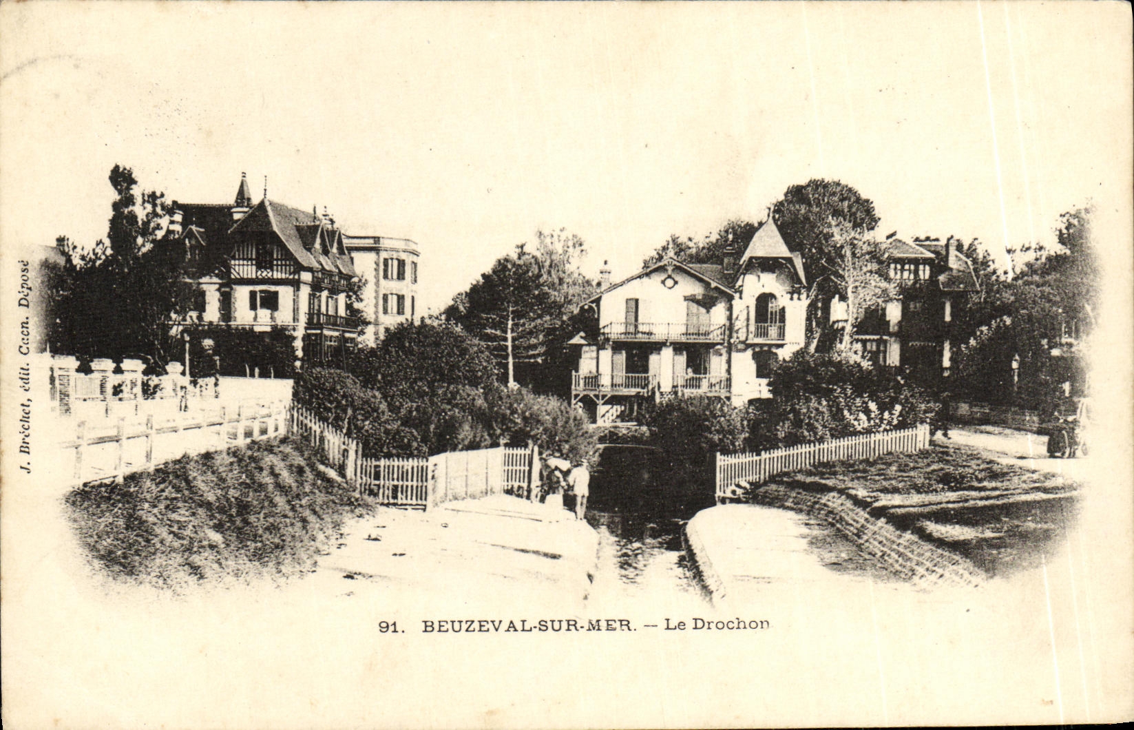 CPA Beuzeval sur Mer Le Drochon