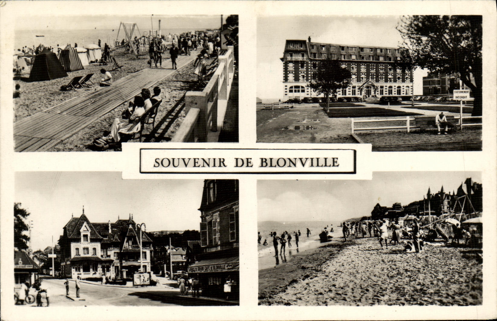 CPM Souvenir de Blonville 