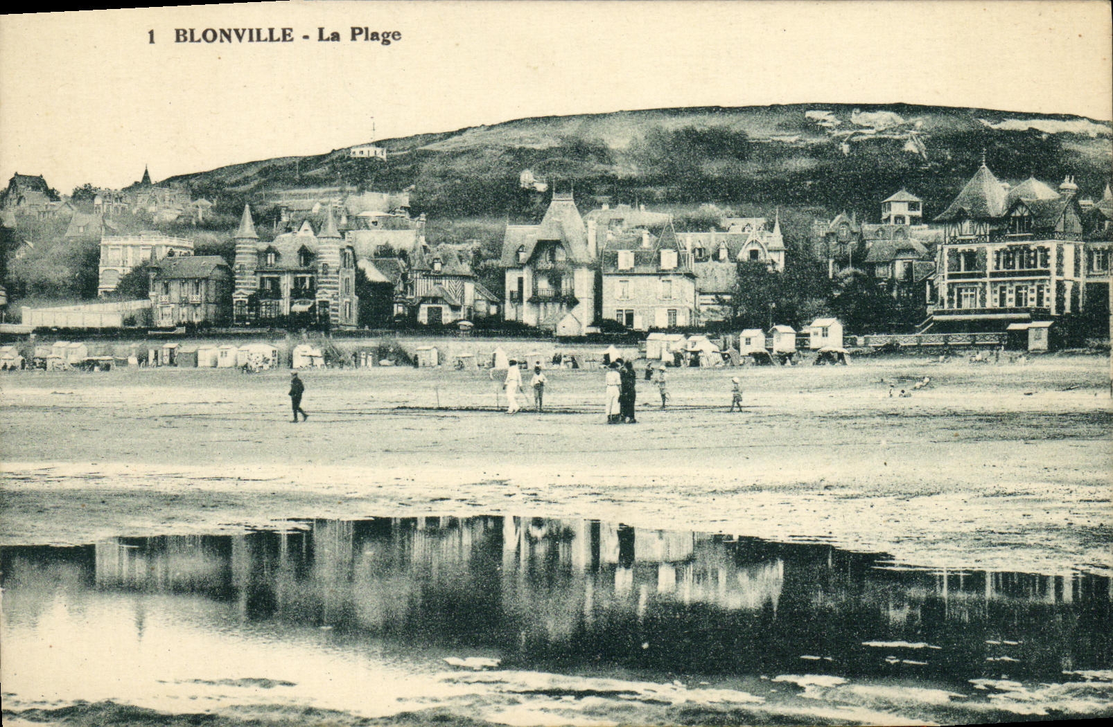 CPA Blonville La Plage