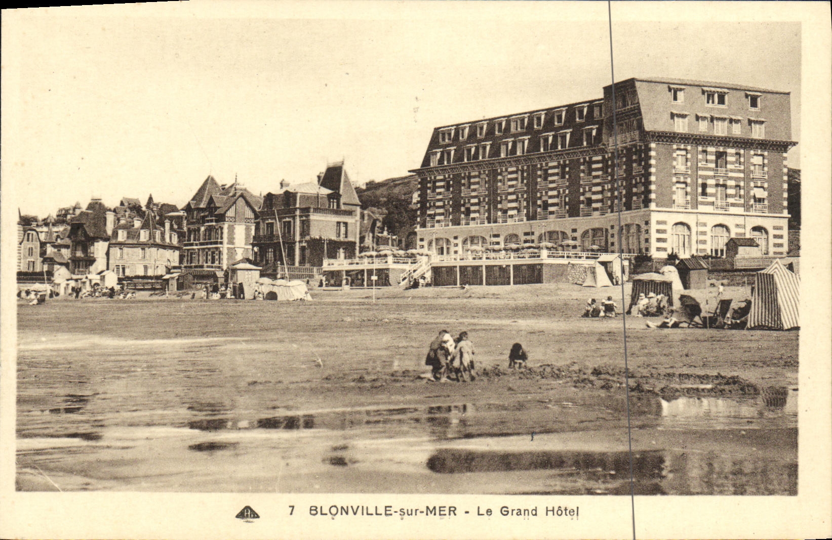 CPA Blonville sur Mer Le Grand Hotel