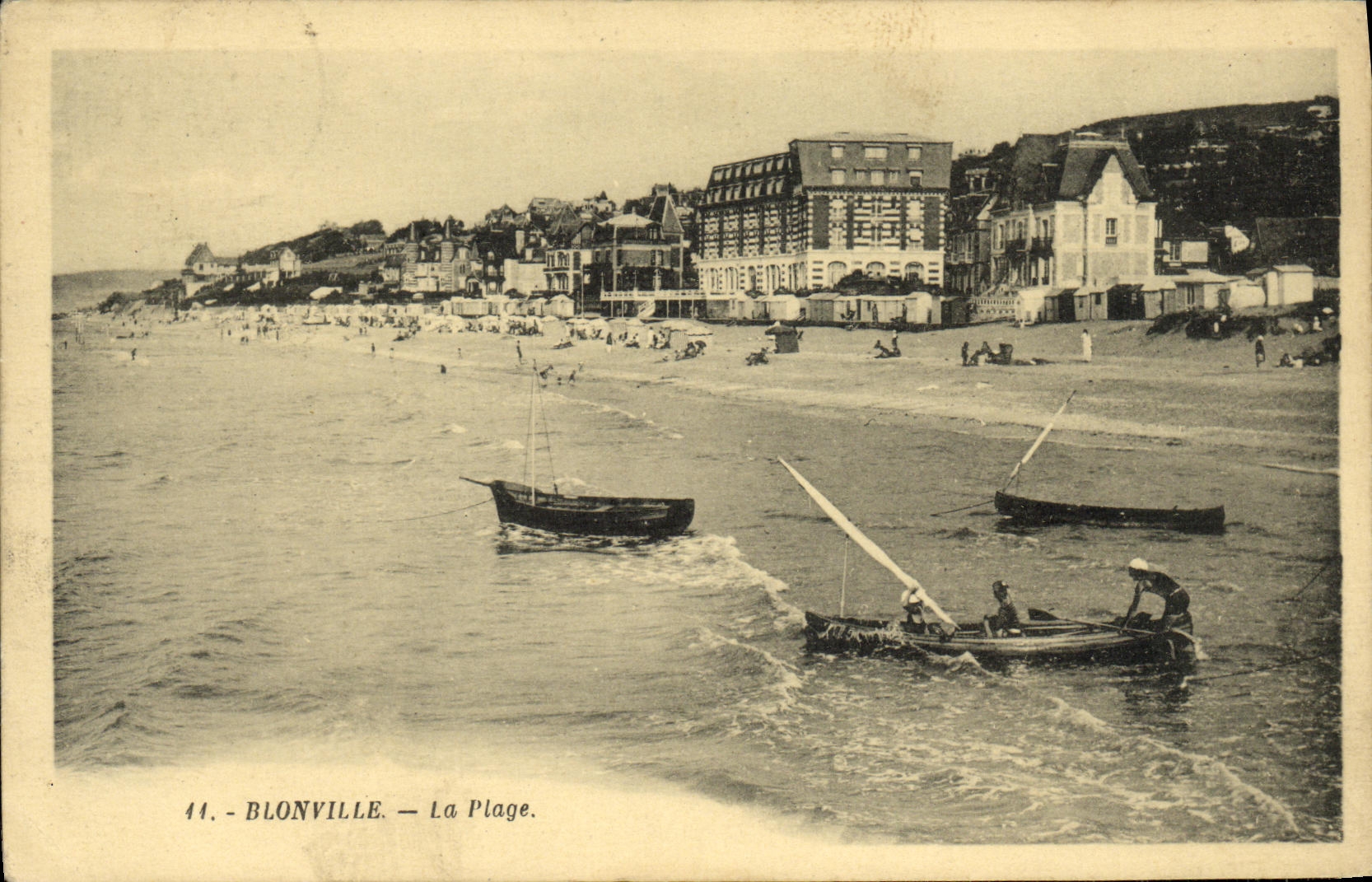 CPA Blonville La Plage