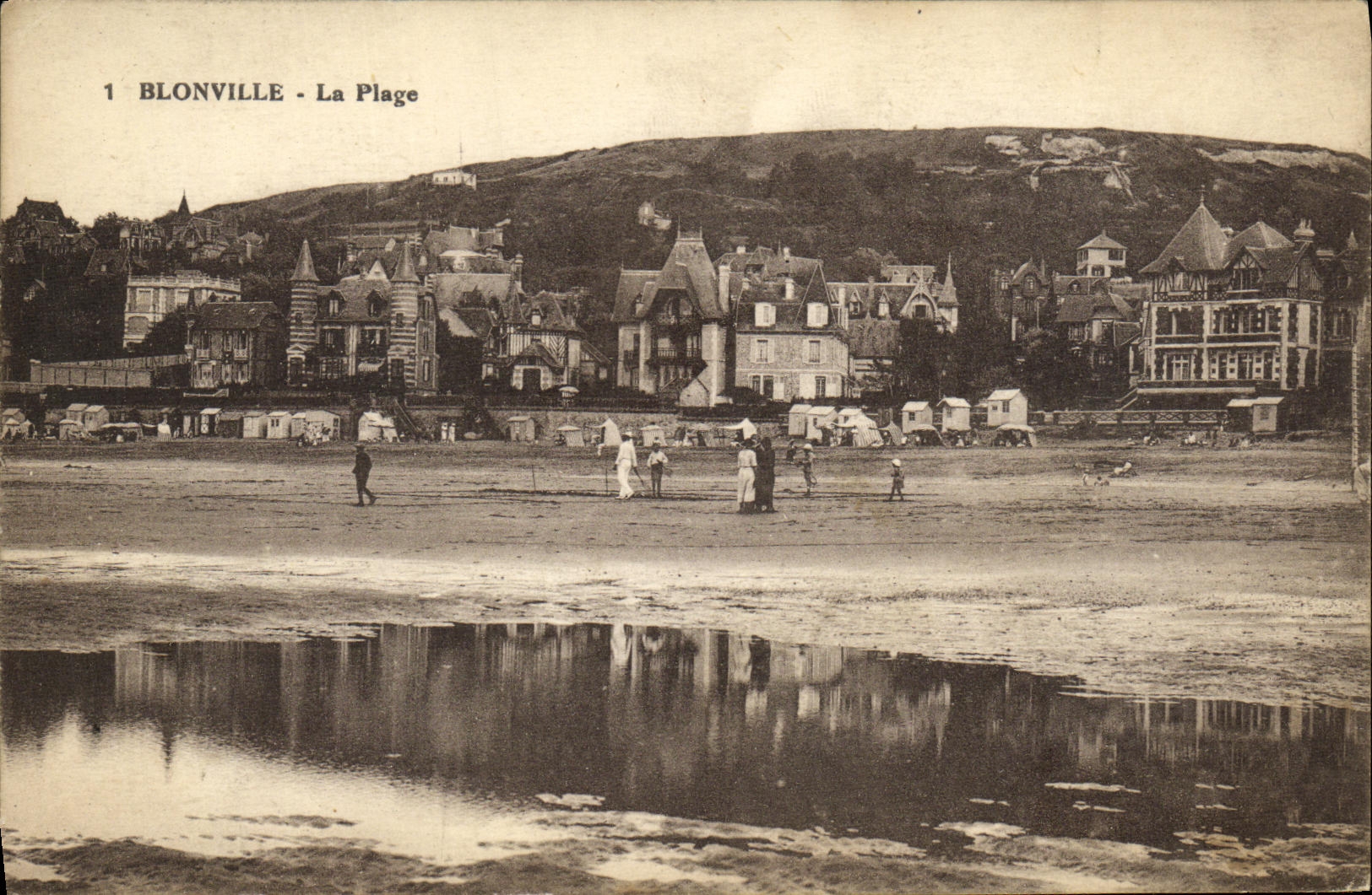 CPA Blonville La Plage