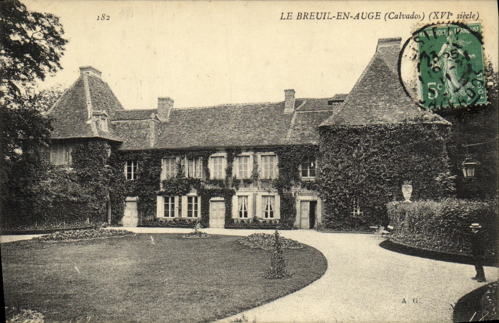 CPA Le Breuil en Auge 