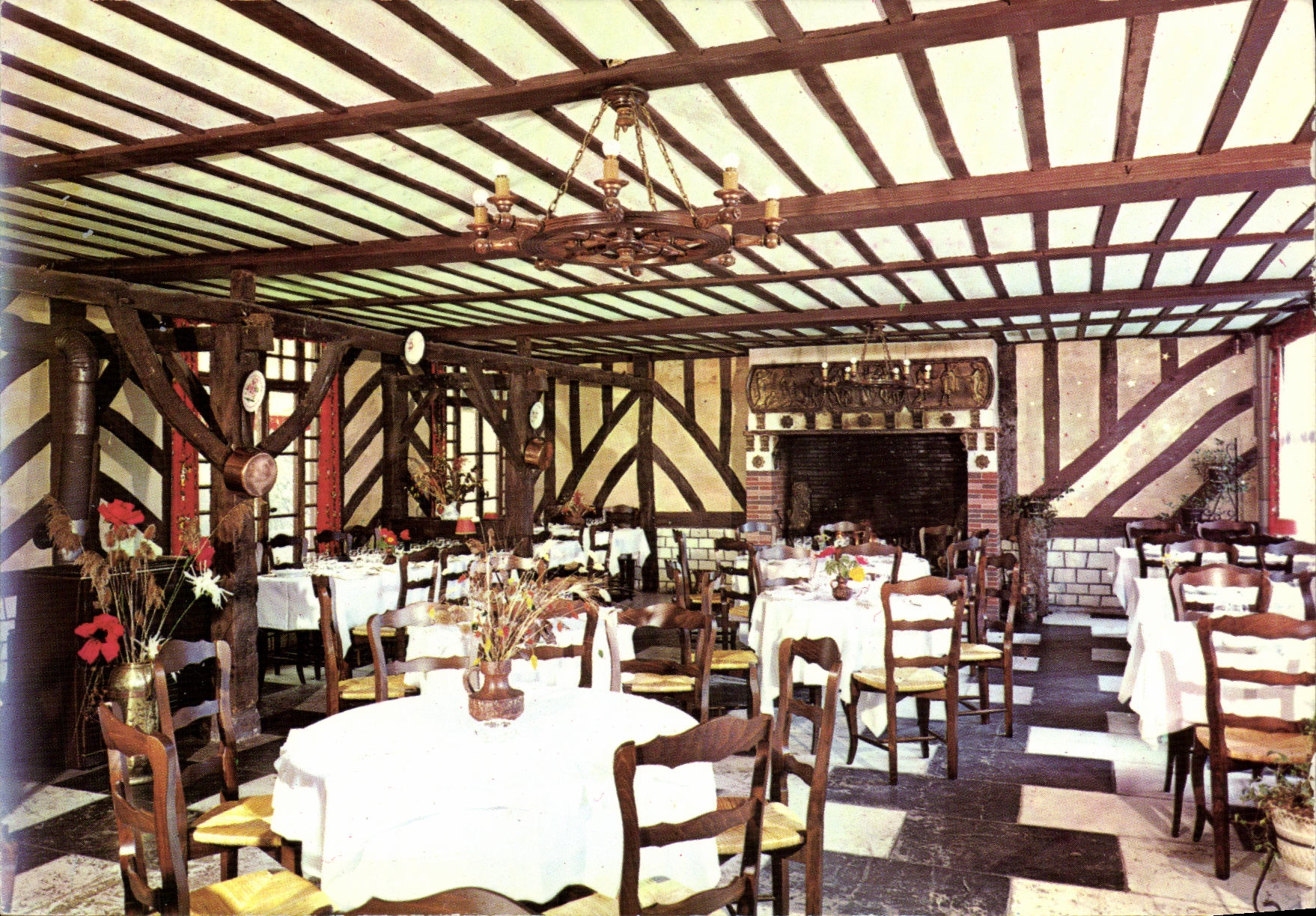 CPM Hostellerie L Aubergade Logis de France Canapville pres de Deauville 