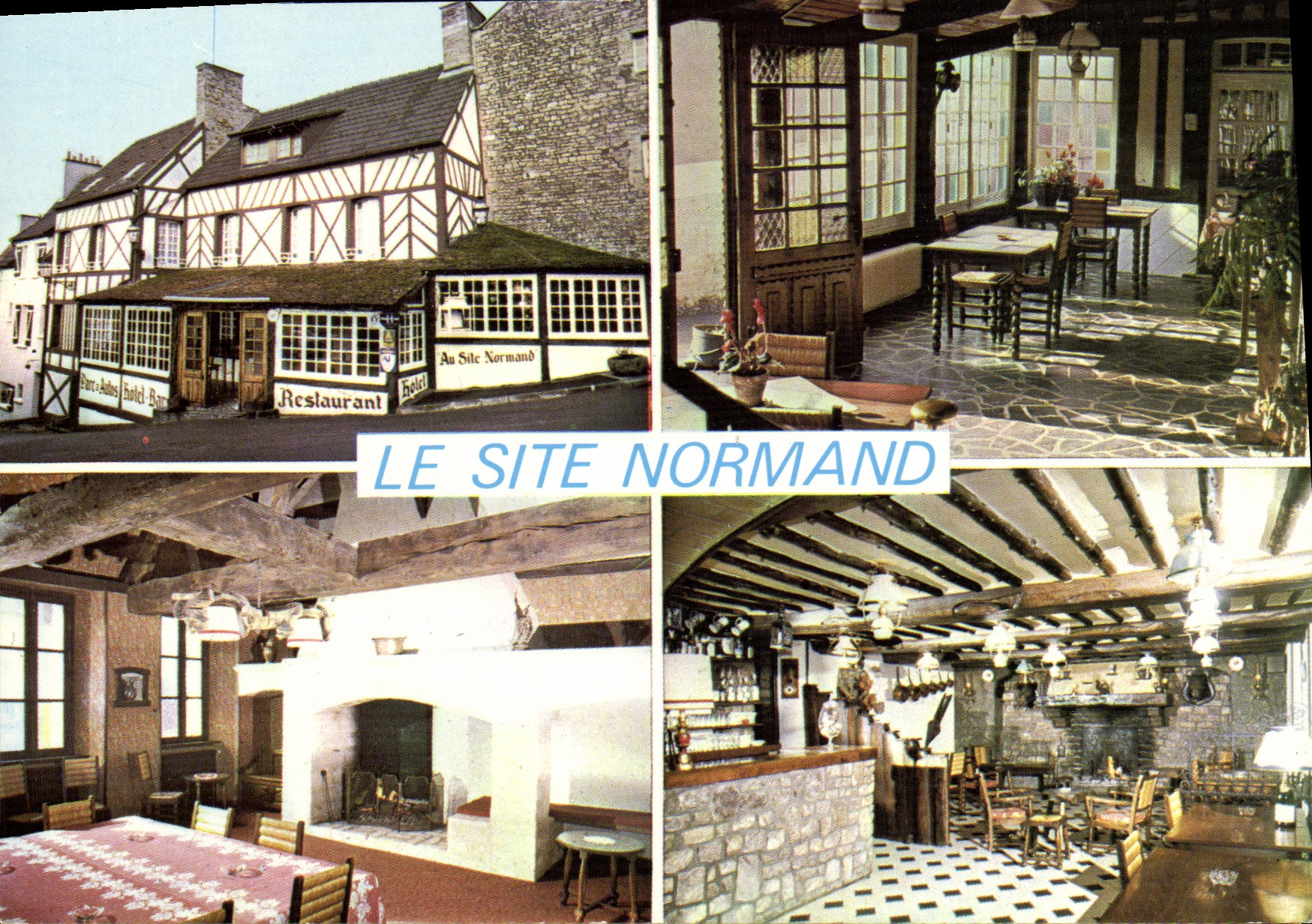 MODERN CARD Hotel the Norman site the Home of Clecy France