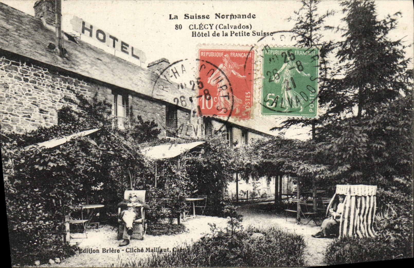 CPA Clecy Hotel de la Petite Suisse