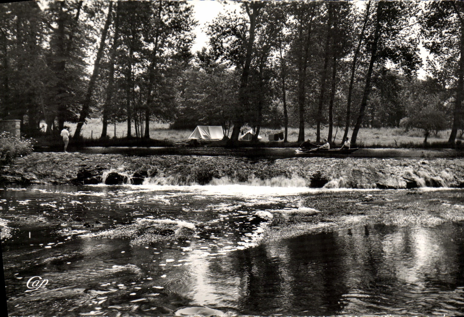 MODERN CARD Clecy the Stopping Camp site