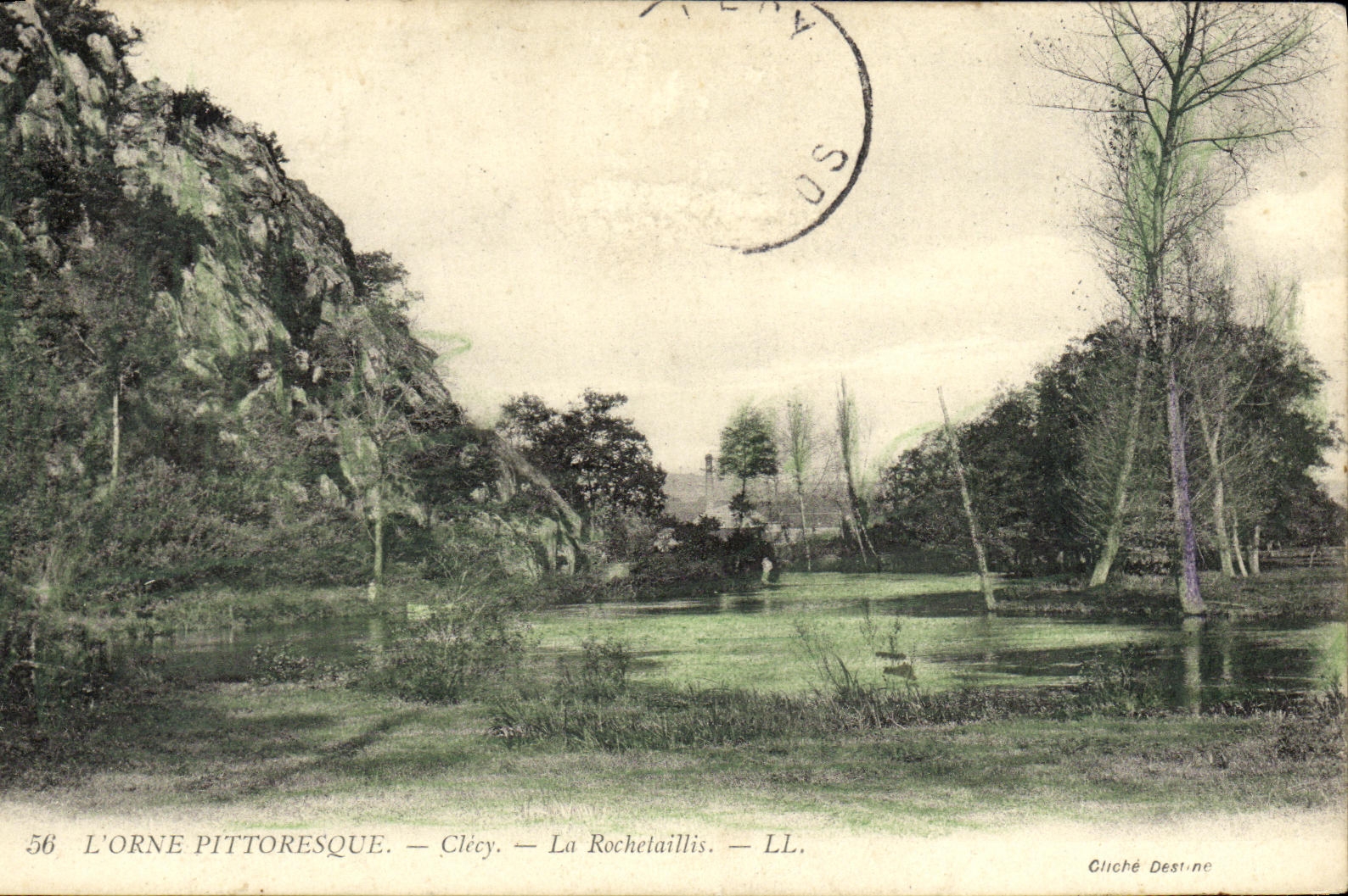 CPA L Orne Pittoesque Clecy La Rochetaillis