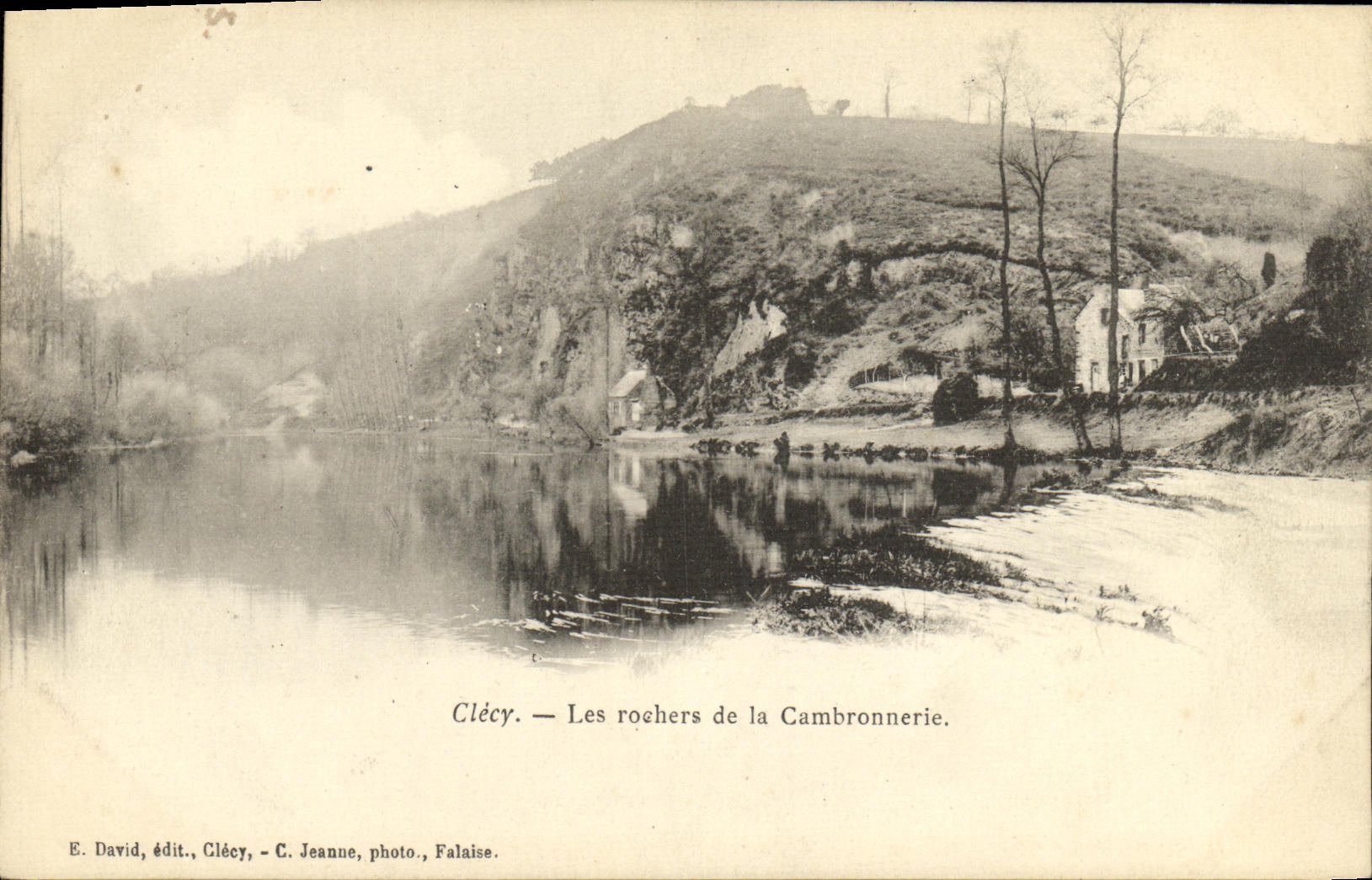 CPA Clecy Les Rochers de la Cambronnerie