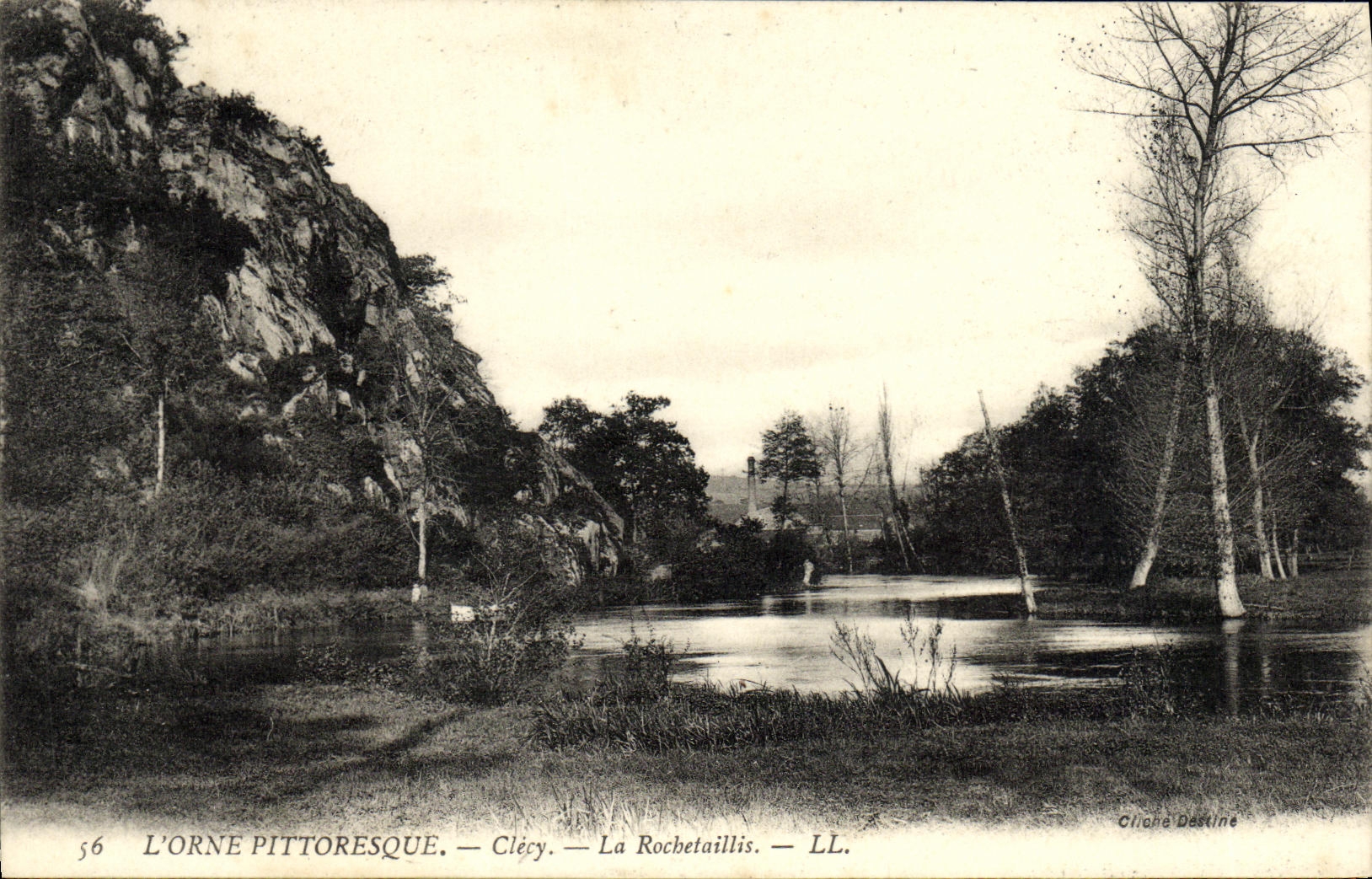 CPA Clecy La Rochetaillis