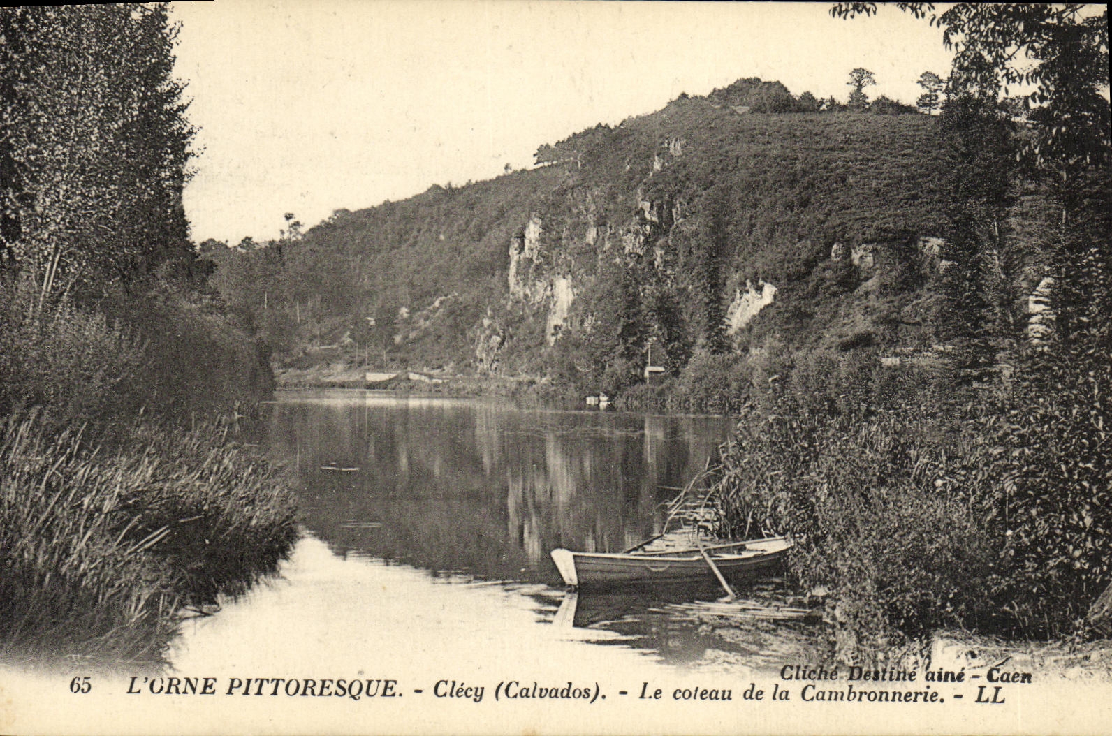 CPA Clecy Le coteau de la Cambronnerie