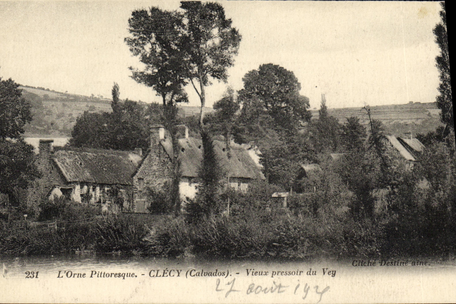 CPA Clecy Vieux Pressoir du Vey