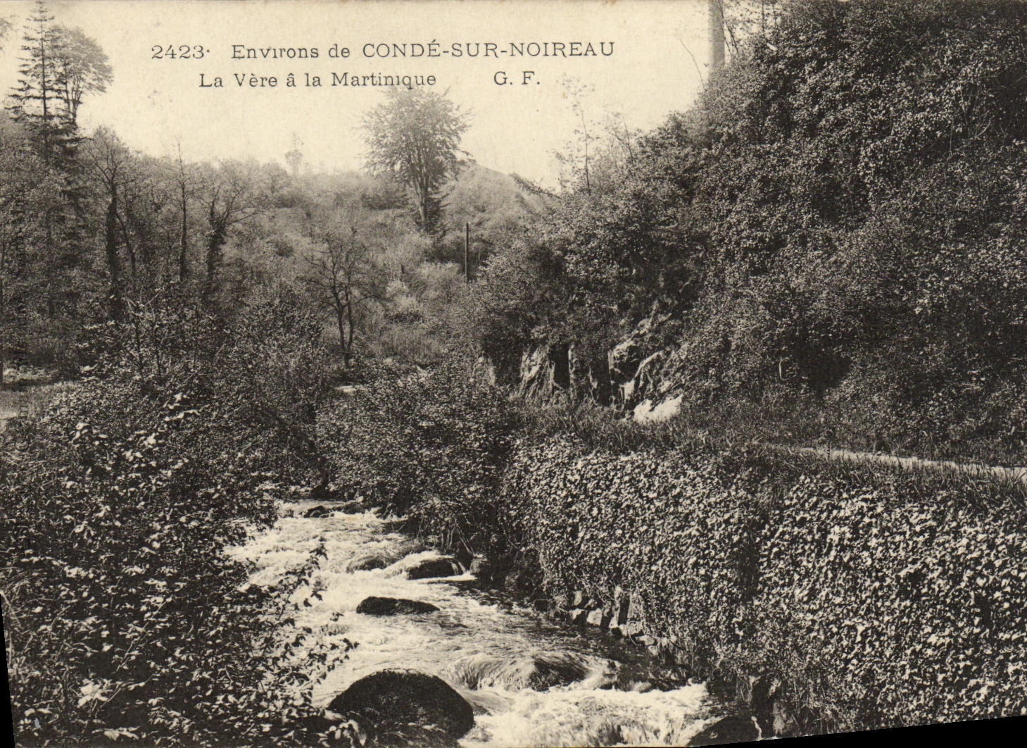 Alrededores de la POSTAL de la VENDIMIA del poli en Noireau Vere en Martinica