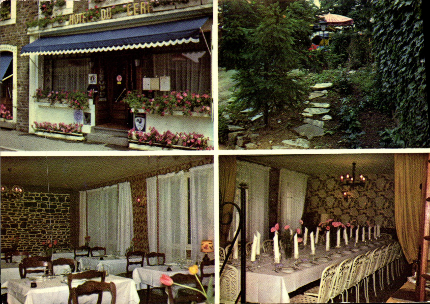 MODERN CARD Cop On Noireau the gastronomical Stag Relay Street of the Oak