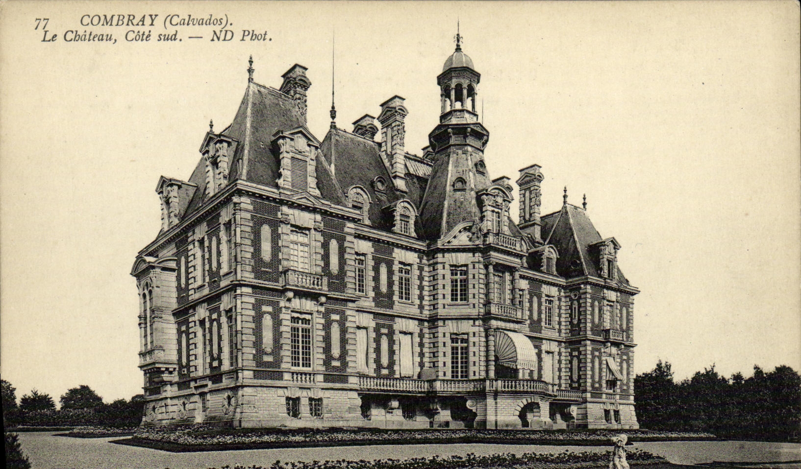 CPA Combray Chateau Cote Sud
