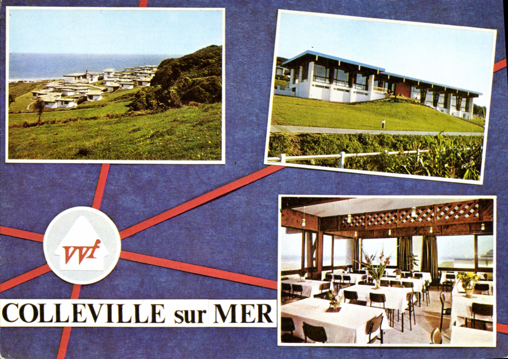 MODERN CARD Colleville On Sea List D Omaha Beach VVF