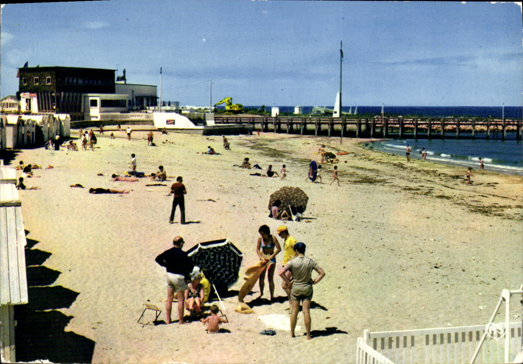 CPM Courseulles sur Mer La plage