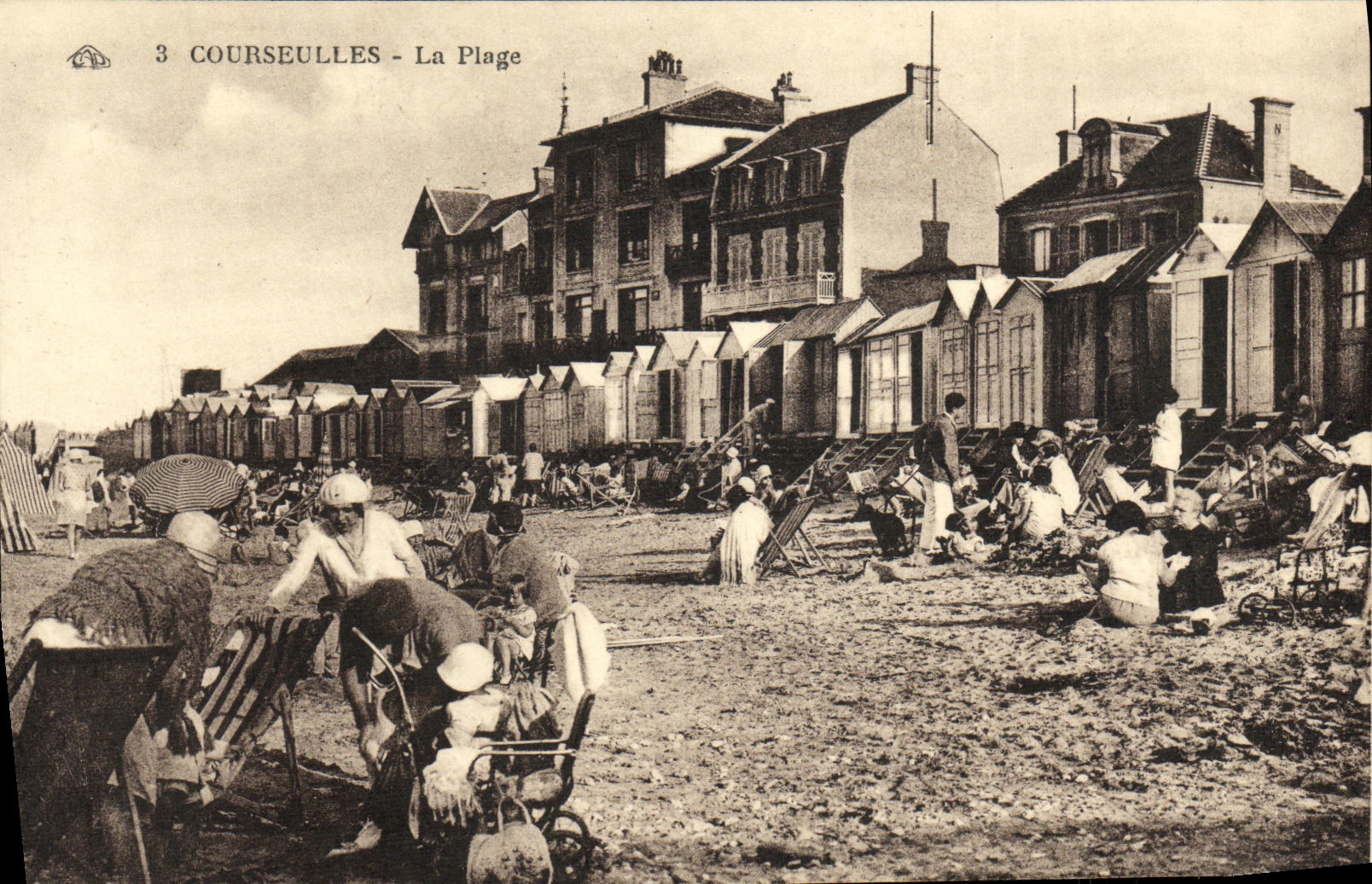 CPA Courseulles La Plage