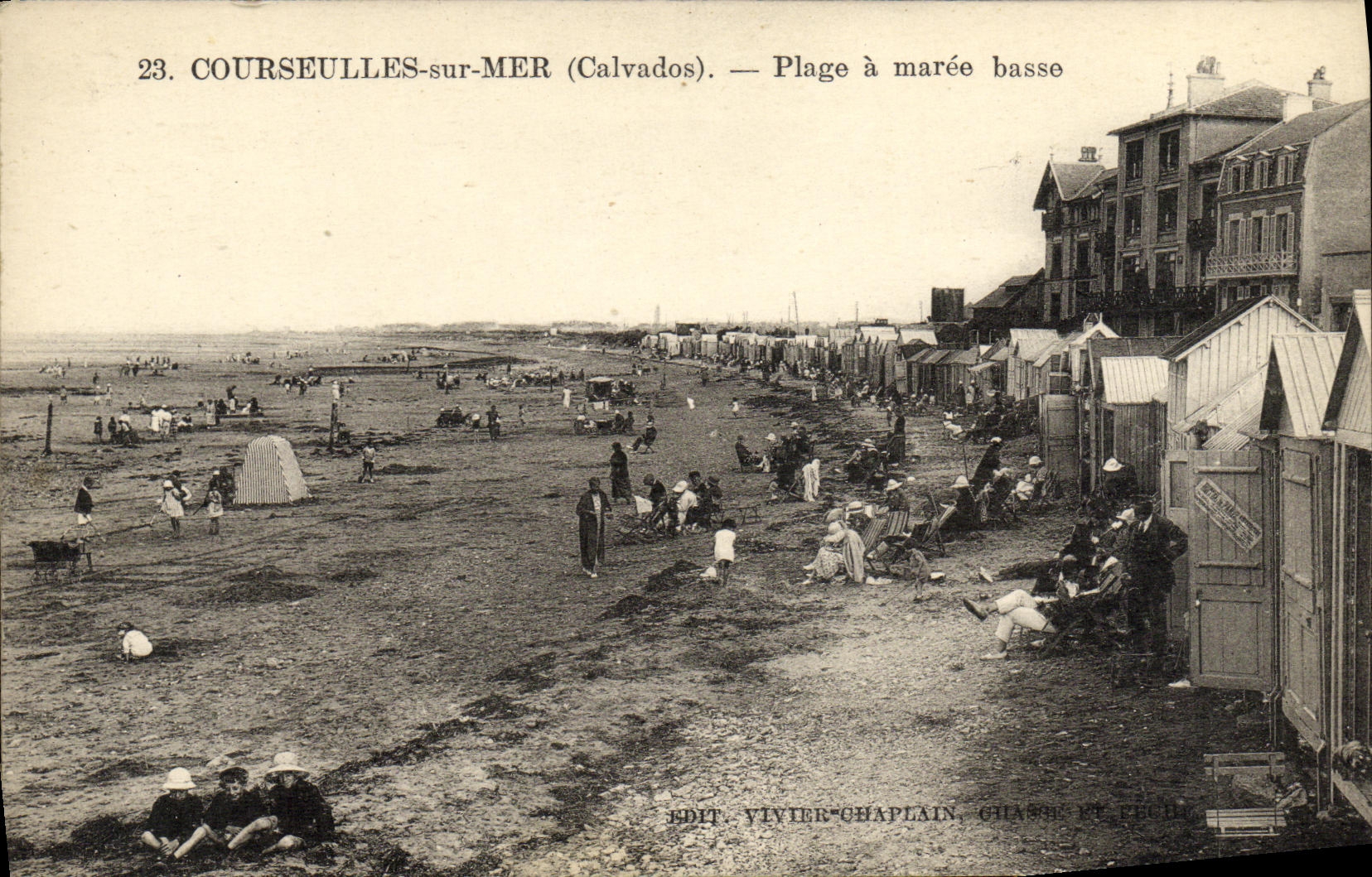 CPA Courseulles Sur Mer La Plage
