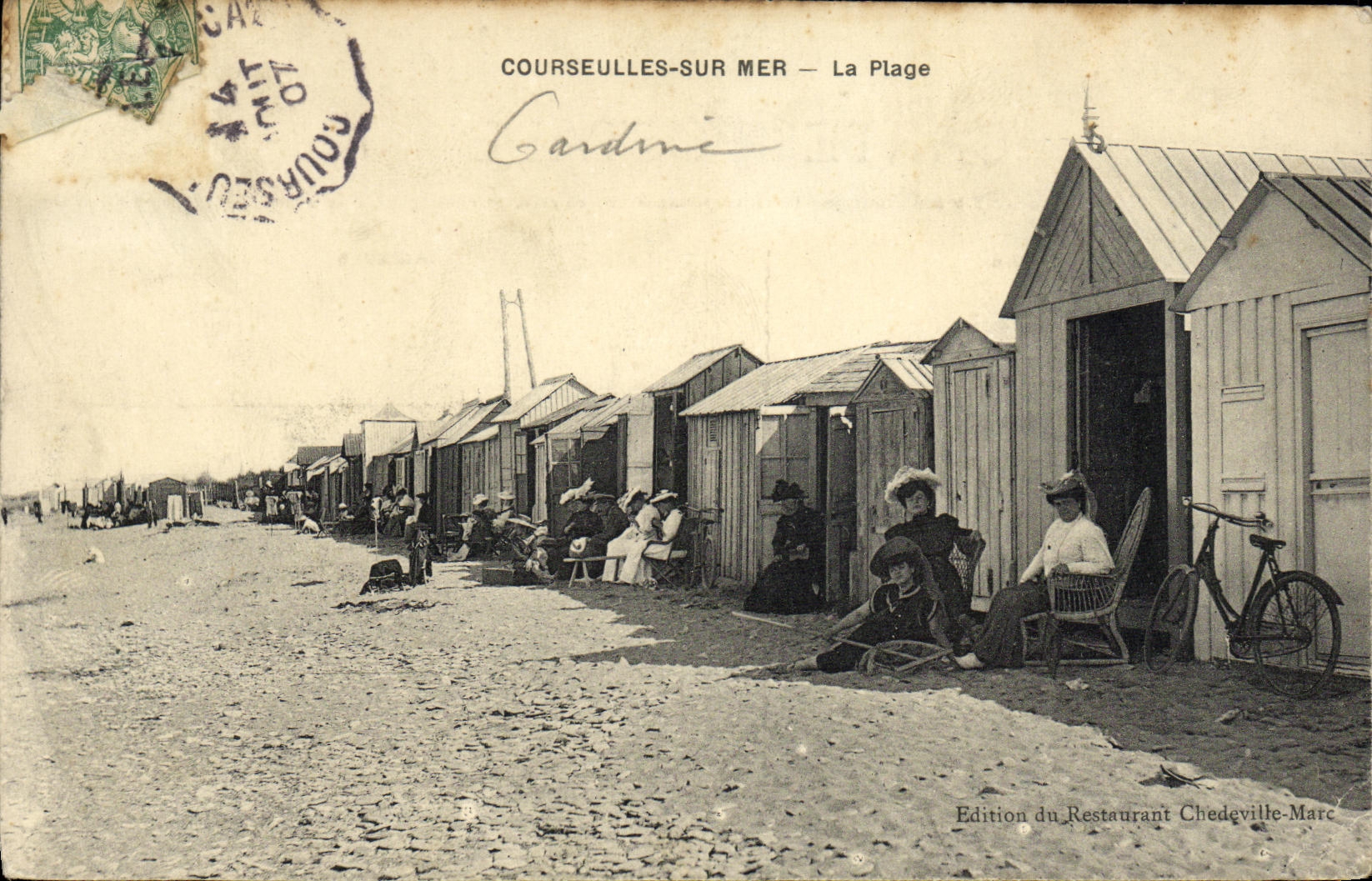 CPA Courseulles Sur Mer La Plage 
