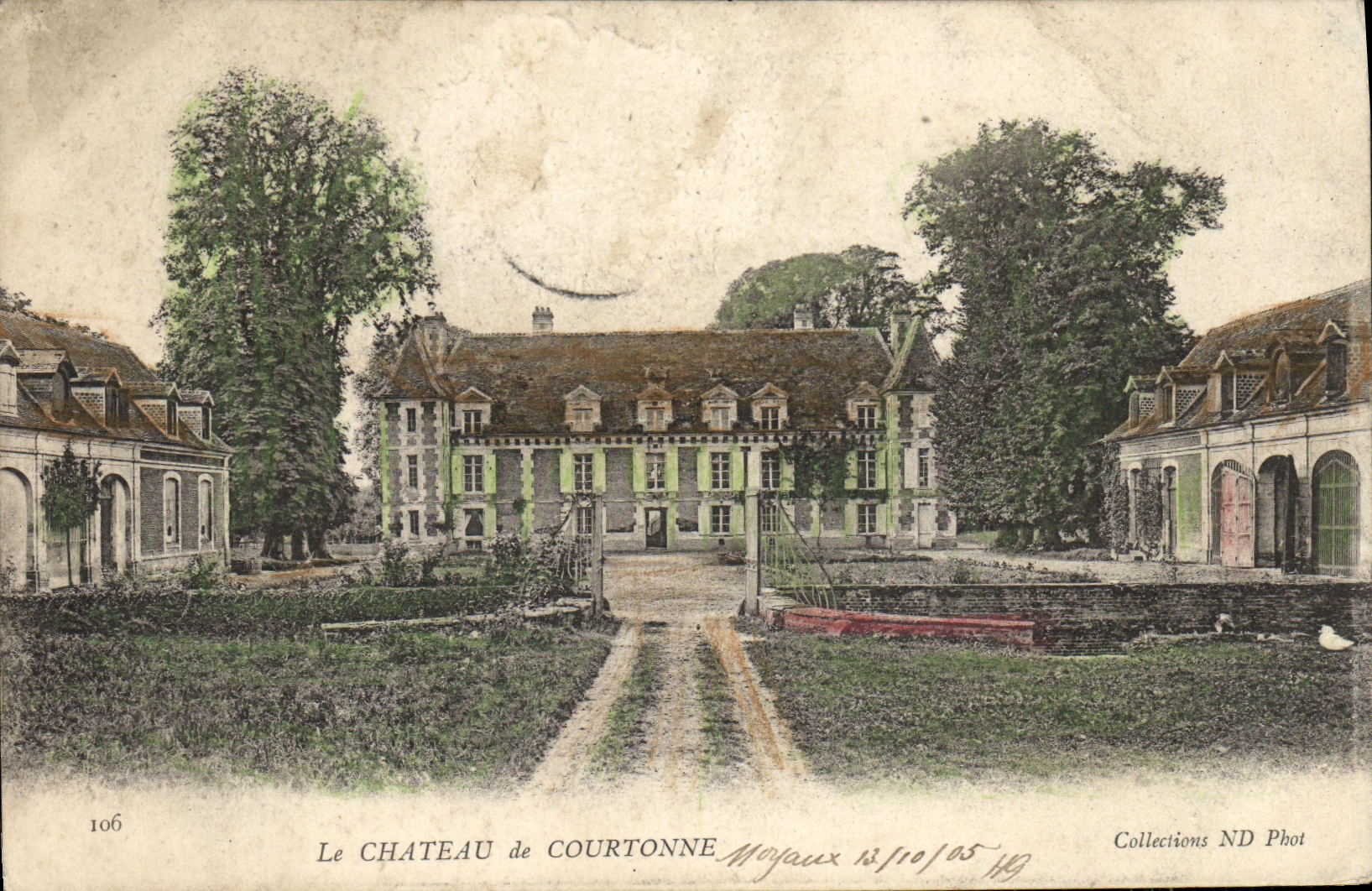 VINTAGE POSTCARD Courtonne the Castle