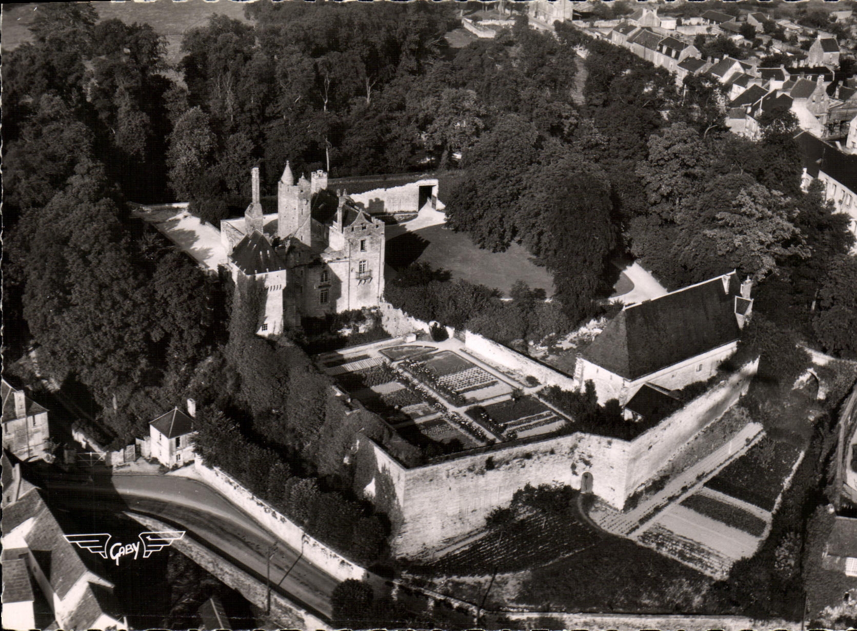 MODERN CARD Creully Feudal Castle