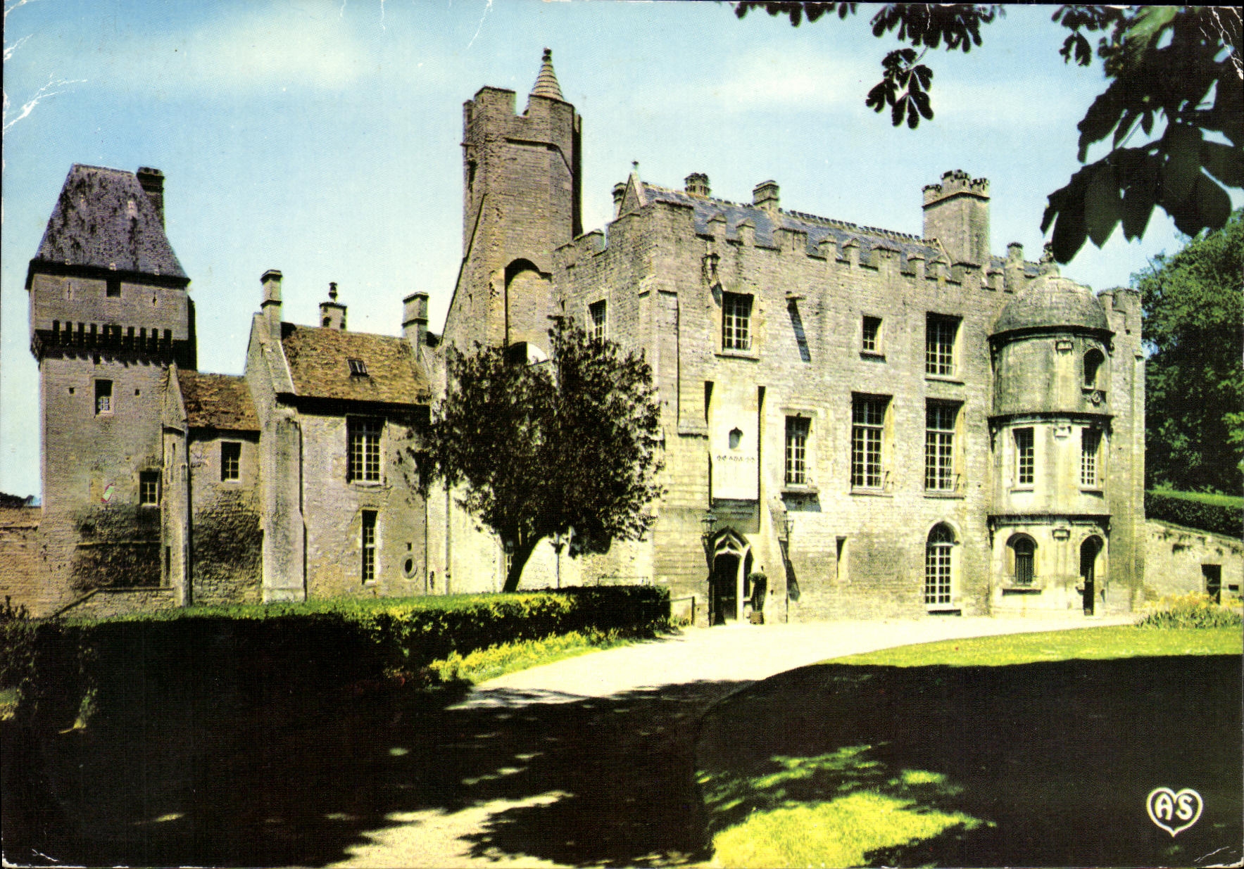 MODERN CARD Norman Castles and Manors Castle of Creully