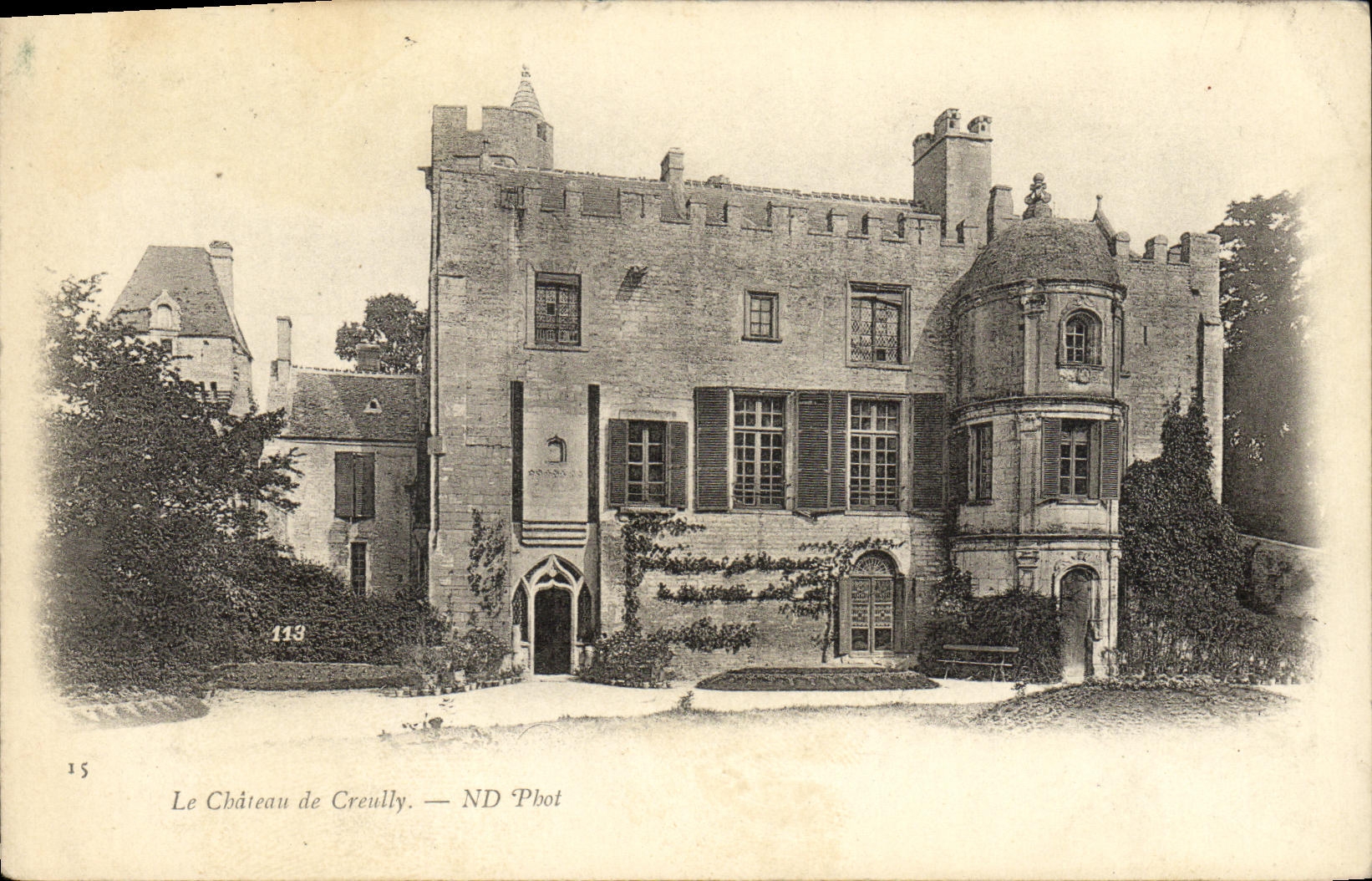 CPA Le Chateau de Creully 