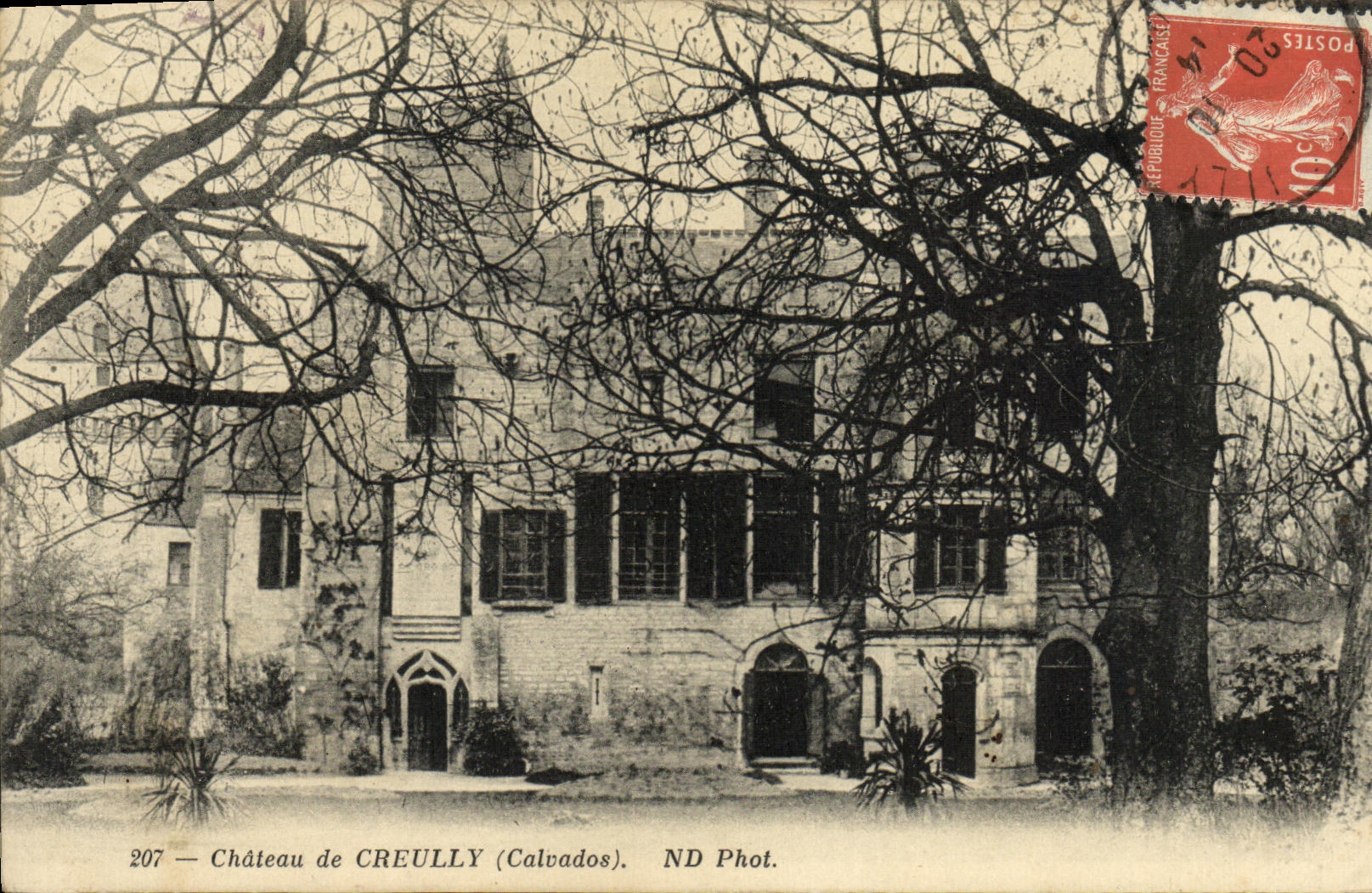 CPA Chateau de Creully 