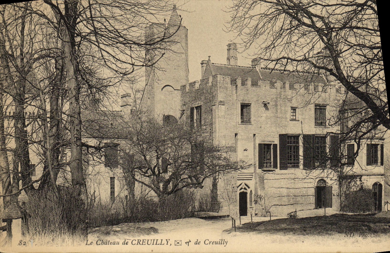 CPA Le Chateau de Creully 