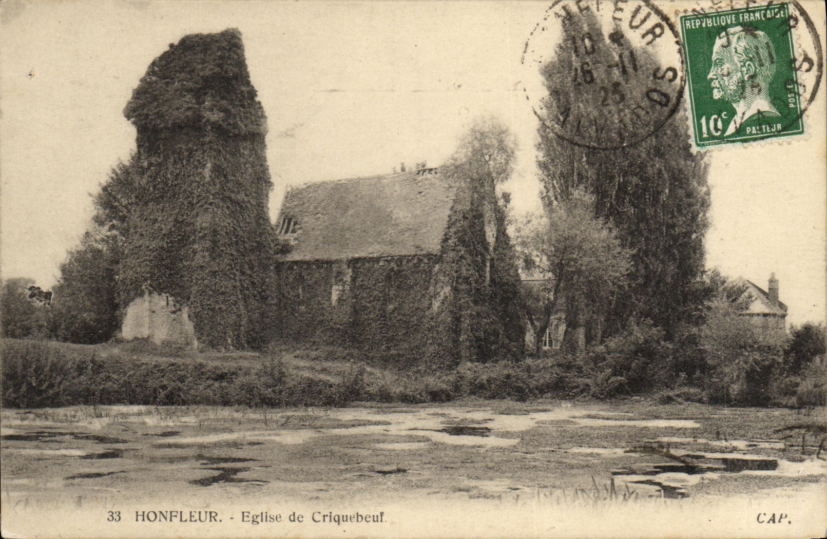 CPA Honfleur Eglise de Cricqueboeuf 