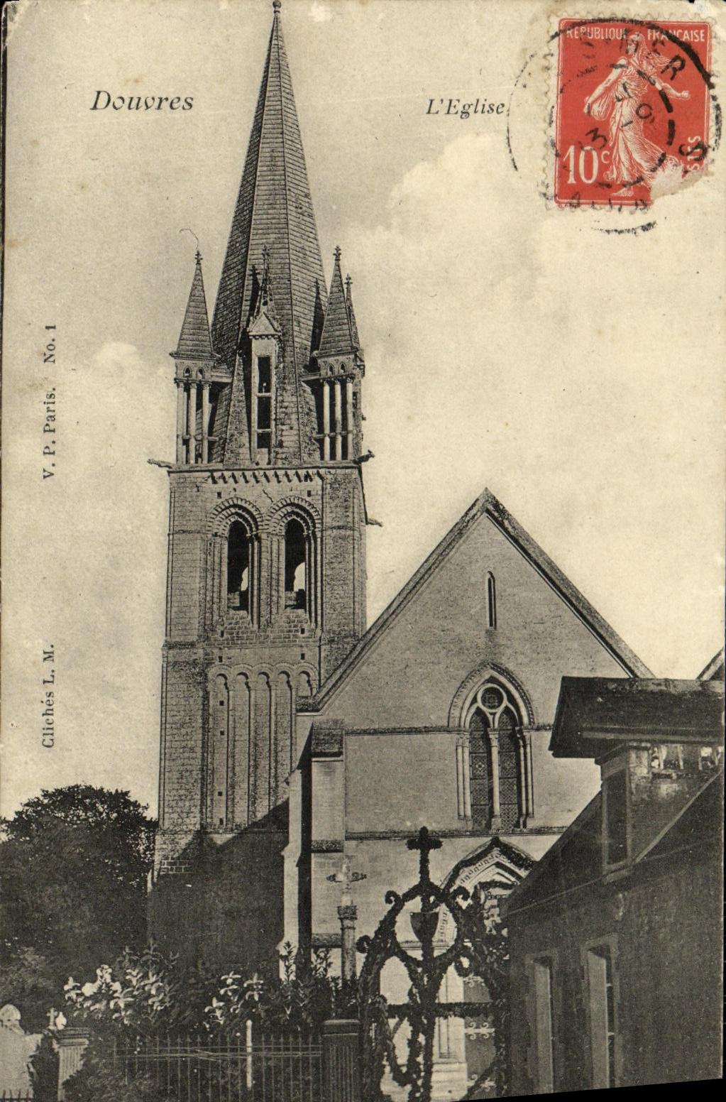 CPA Douvres L Eglise