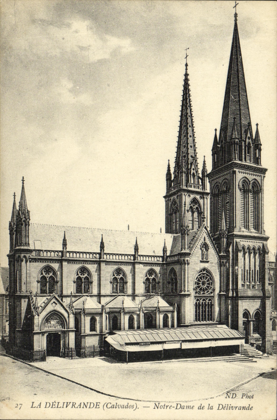 CPA La Delivrande Notre Dame de la Delivrande