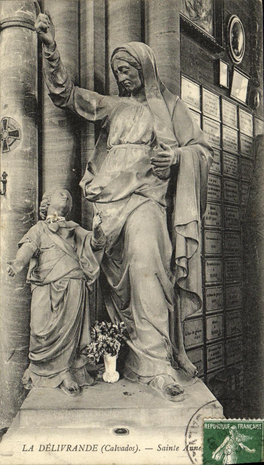 CPA La Delivrande Sainte Anne