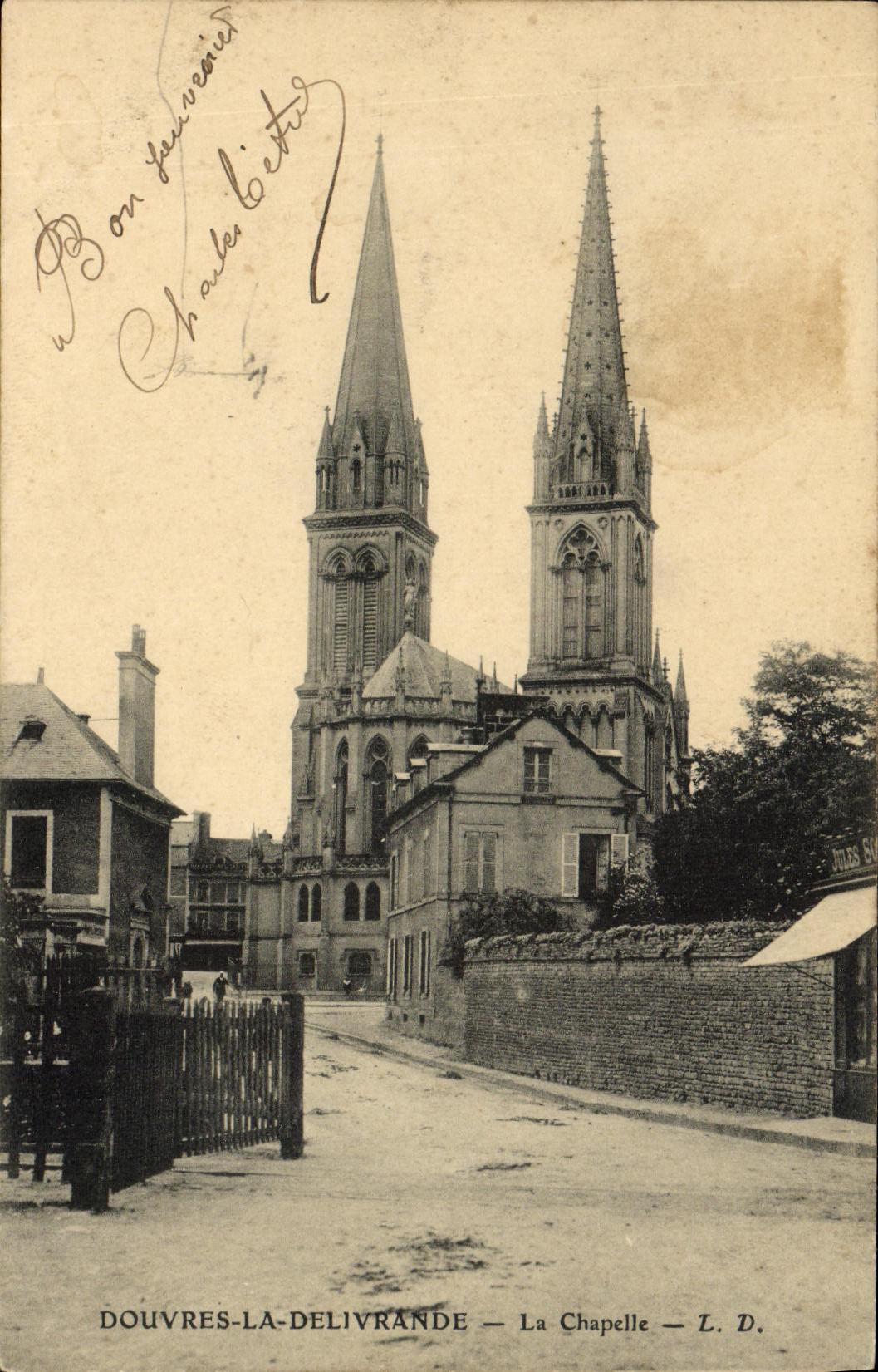 VINTAGE POSTCARD Dover Delivrande La Chapelle