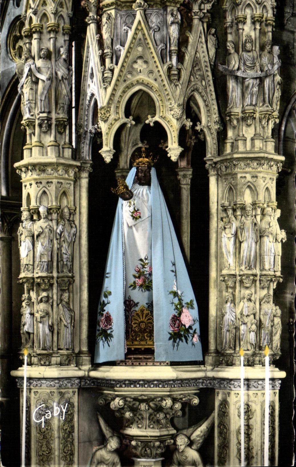 MODERN CARD Delivrande the Black Virgin