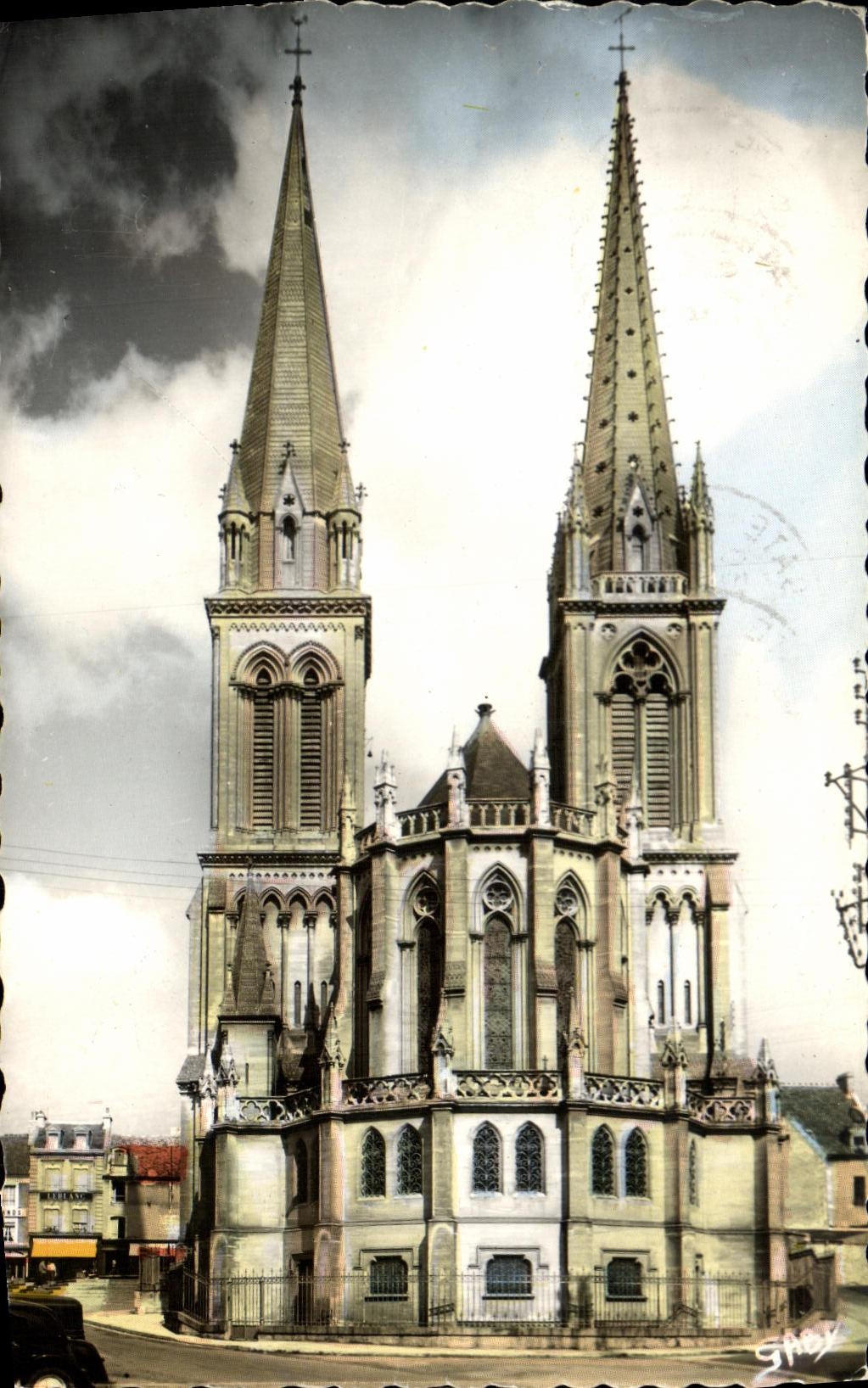 CPM La Delivrande Abside de la Basilique