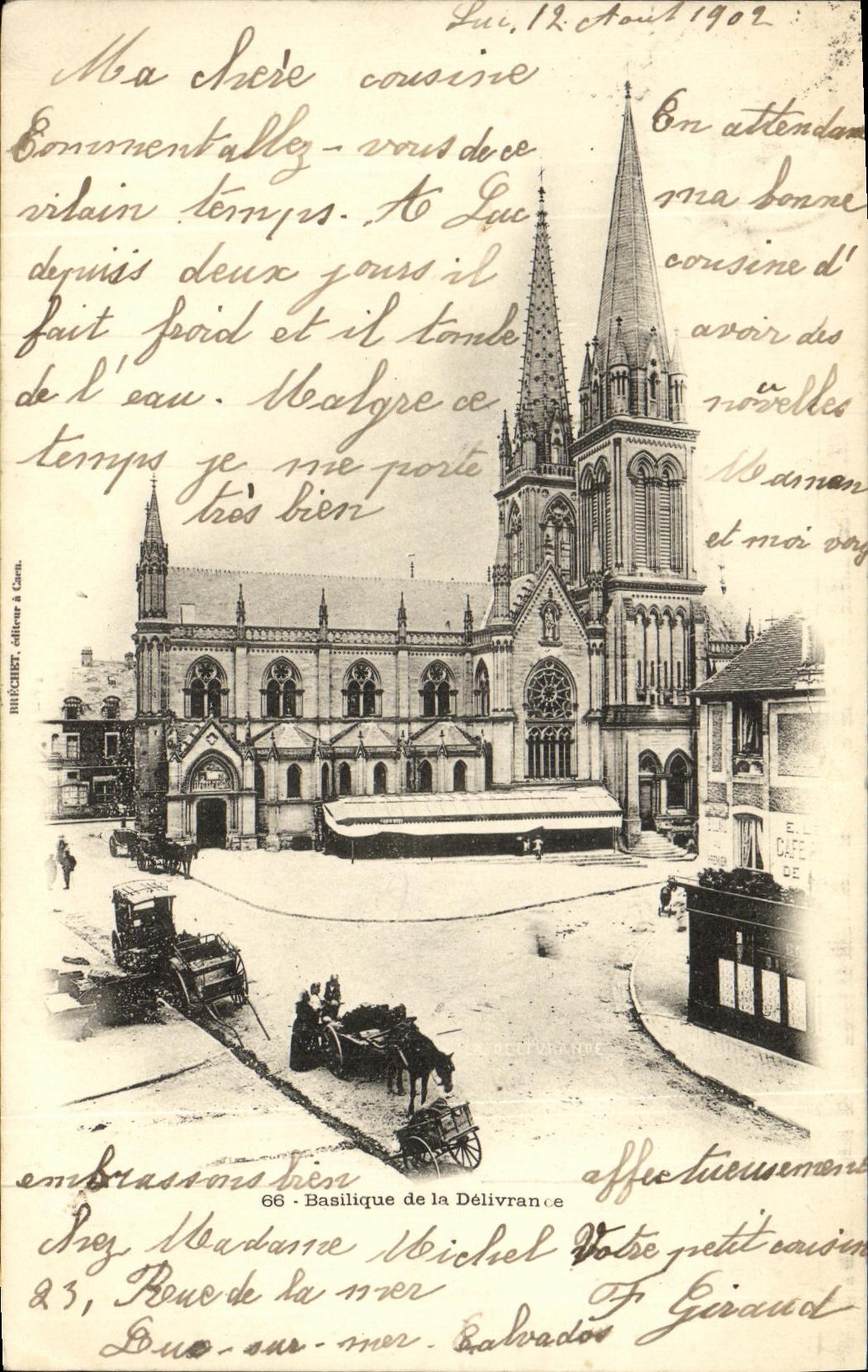 CPA Basilique de la Delivrande
