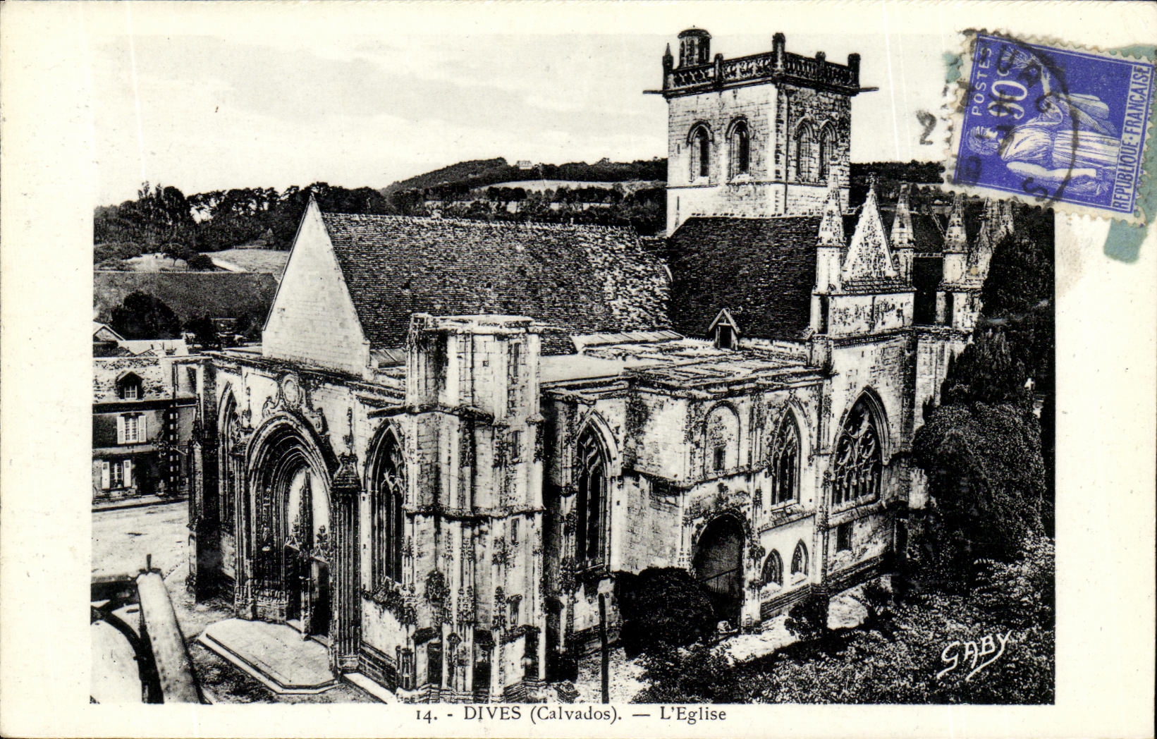 MODERN CARD Divine L Church